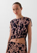 TOP FLUIDO ANIMAL PRINT