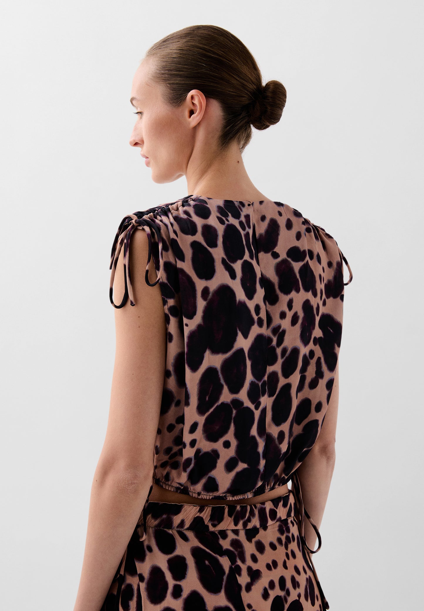 TOP FLUIDO ANIMAL PRINT