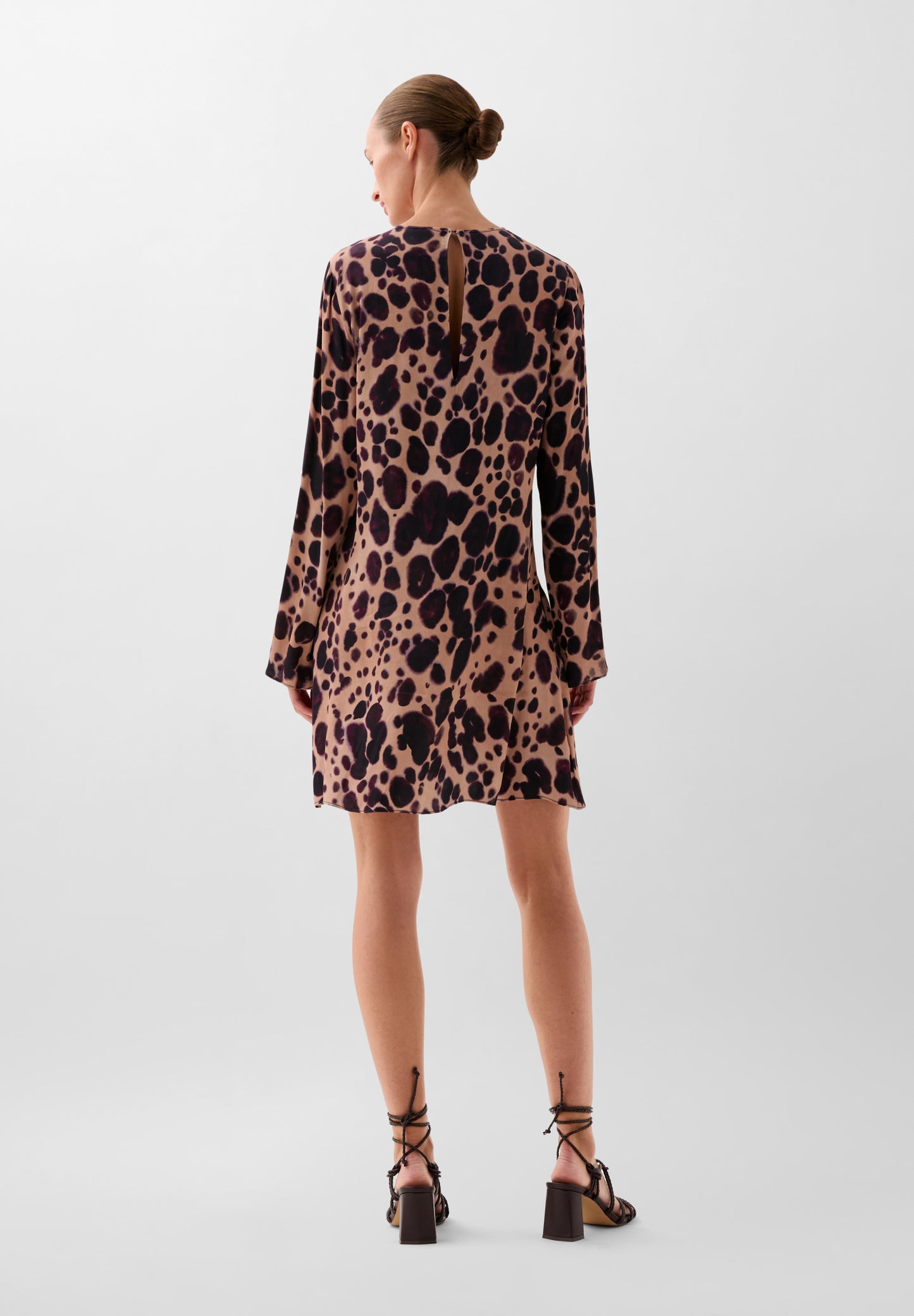 VESTIDO MINI ANIMAL PRINT