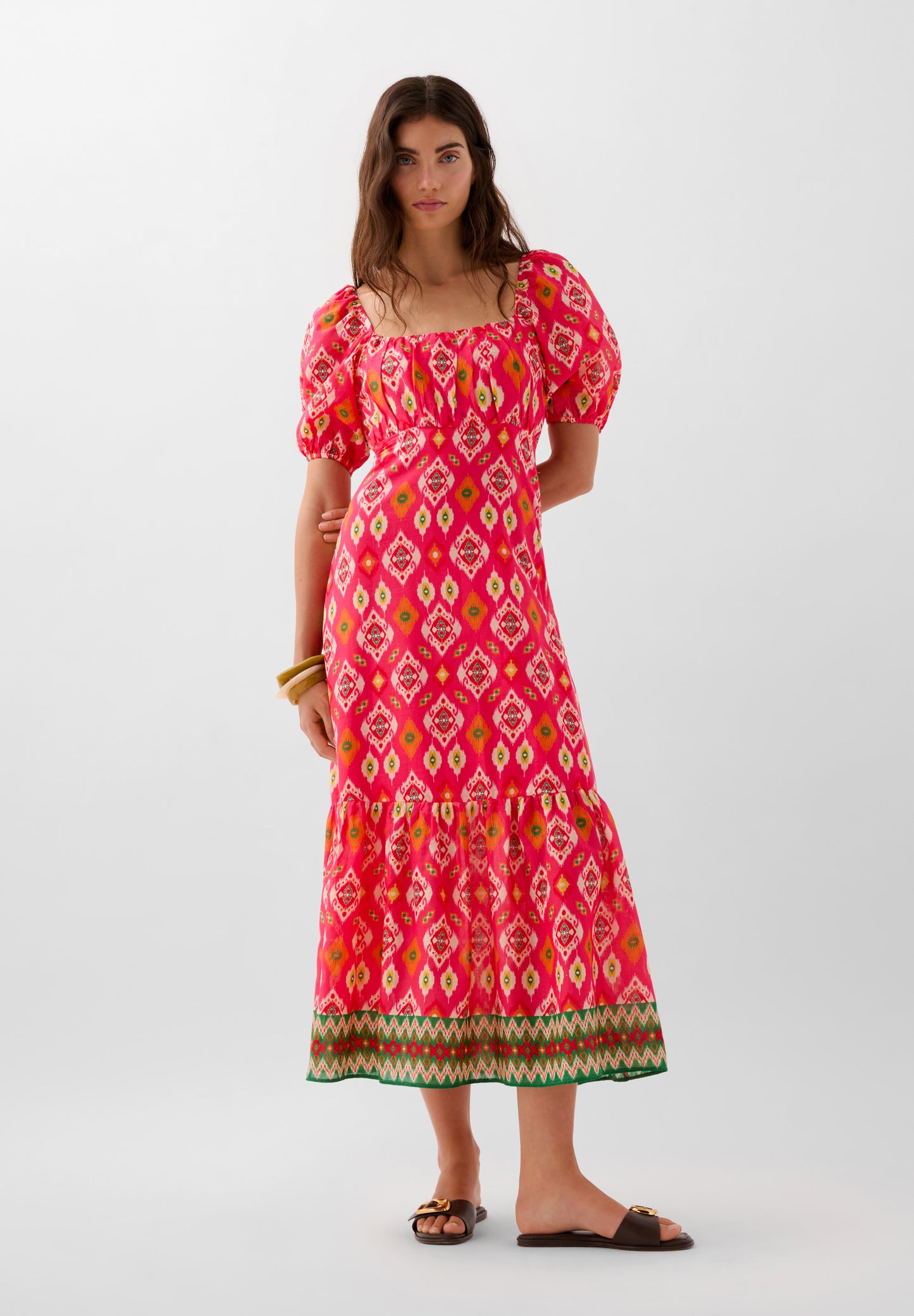 VESTIDO ESTAMPADO ÉTNICO