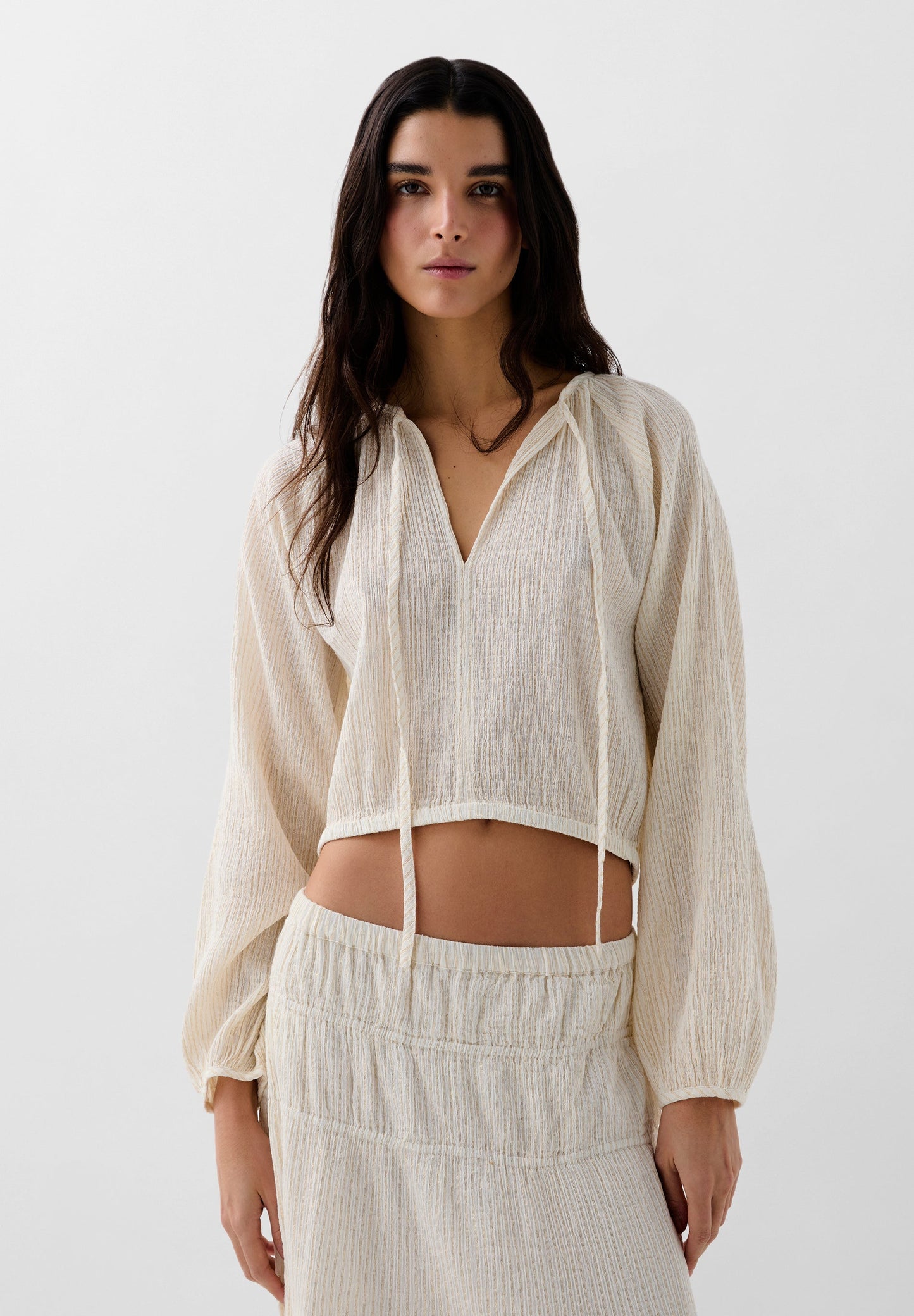 SCSTRIPES LUREX SHIRT