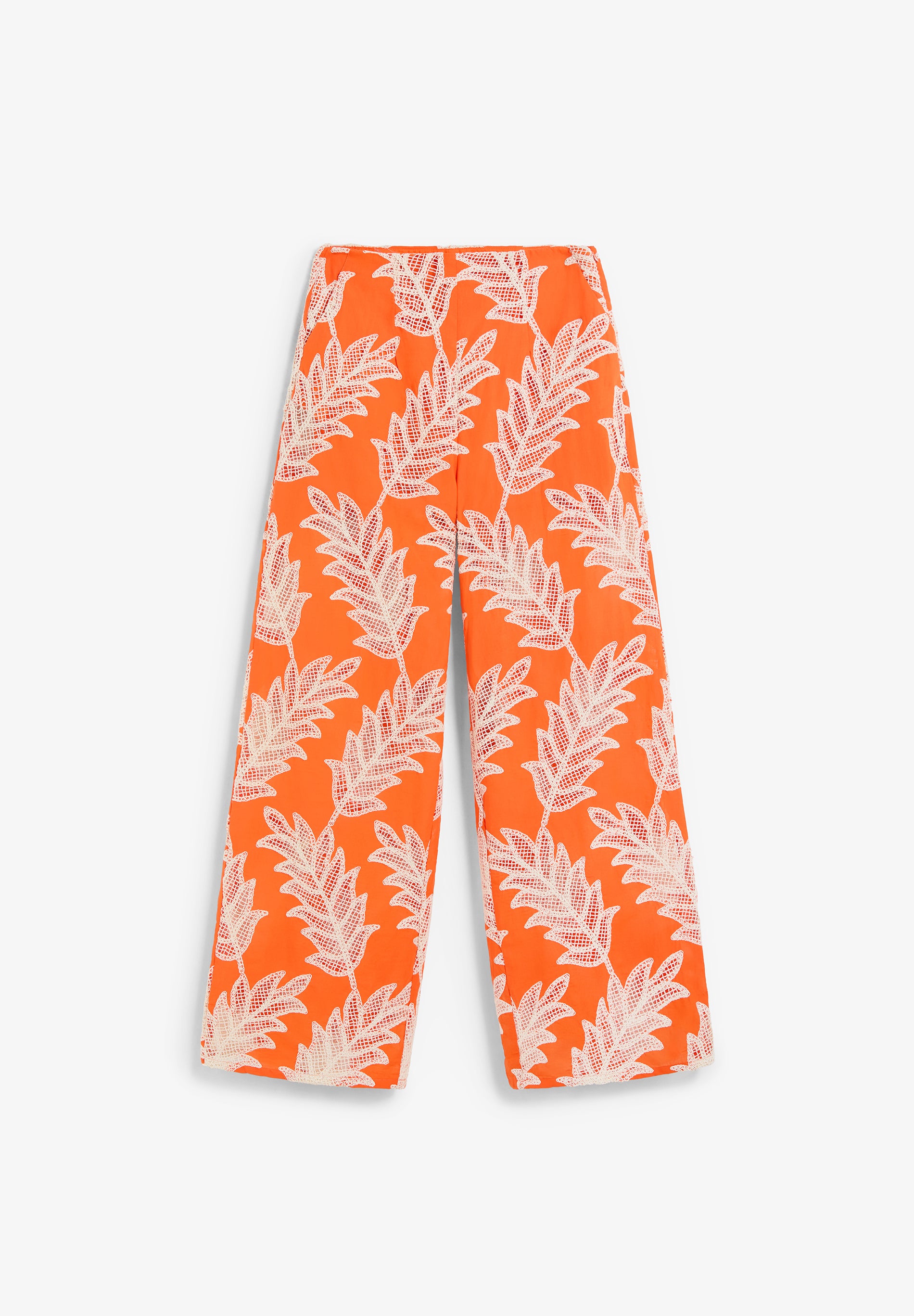 PANTALÓN FLUIDO BORDADOS