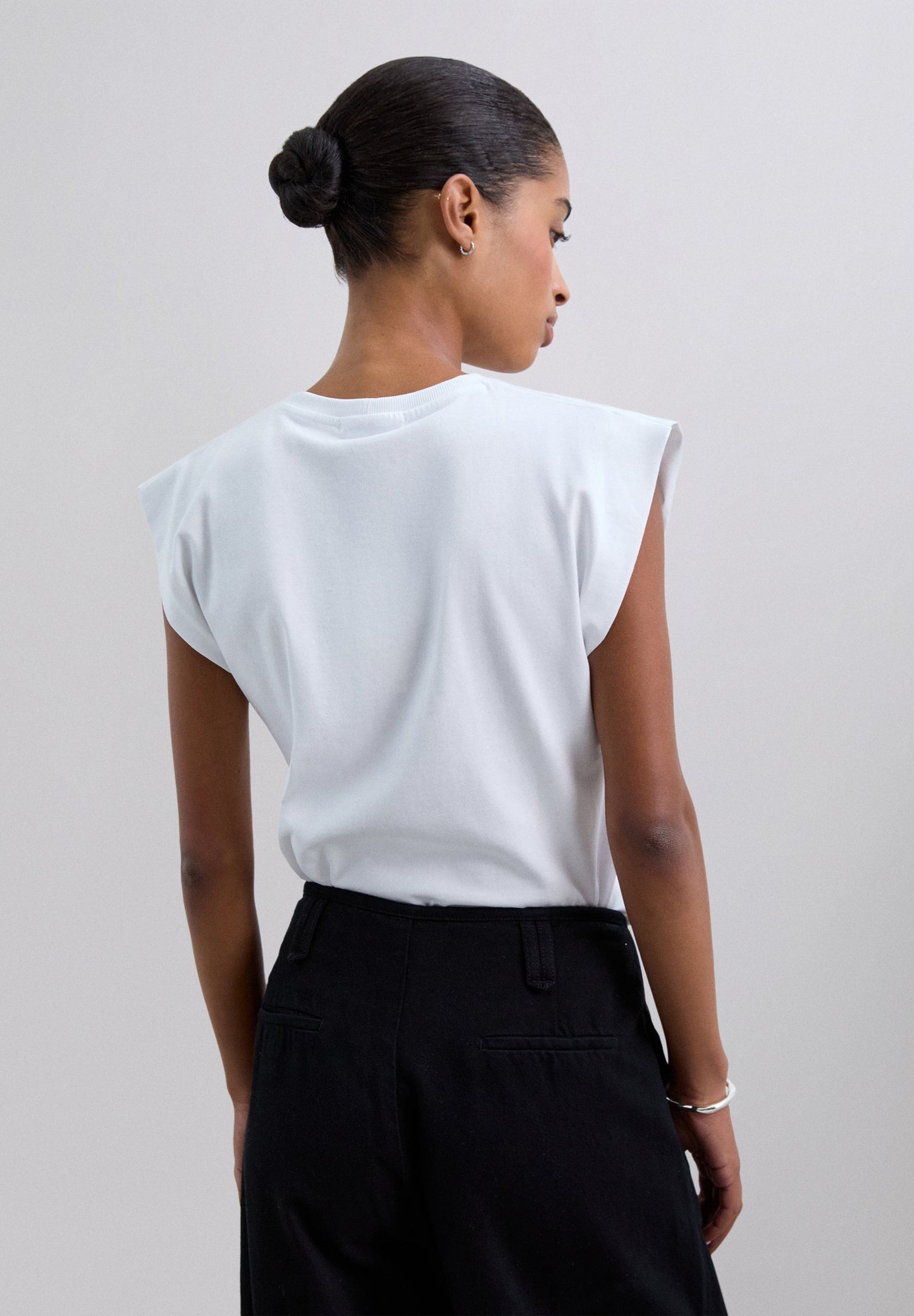 CAMISETA PRINT METALIZADO CALAVERA