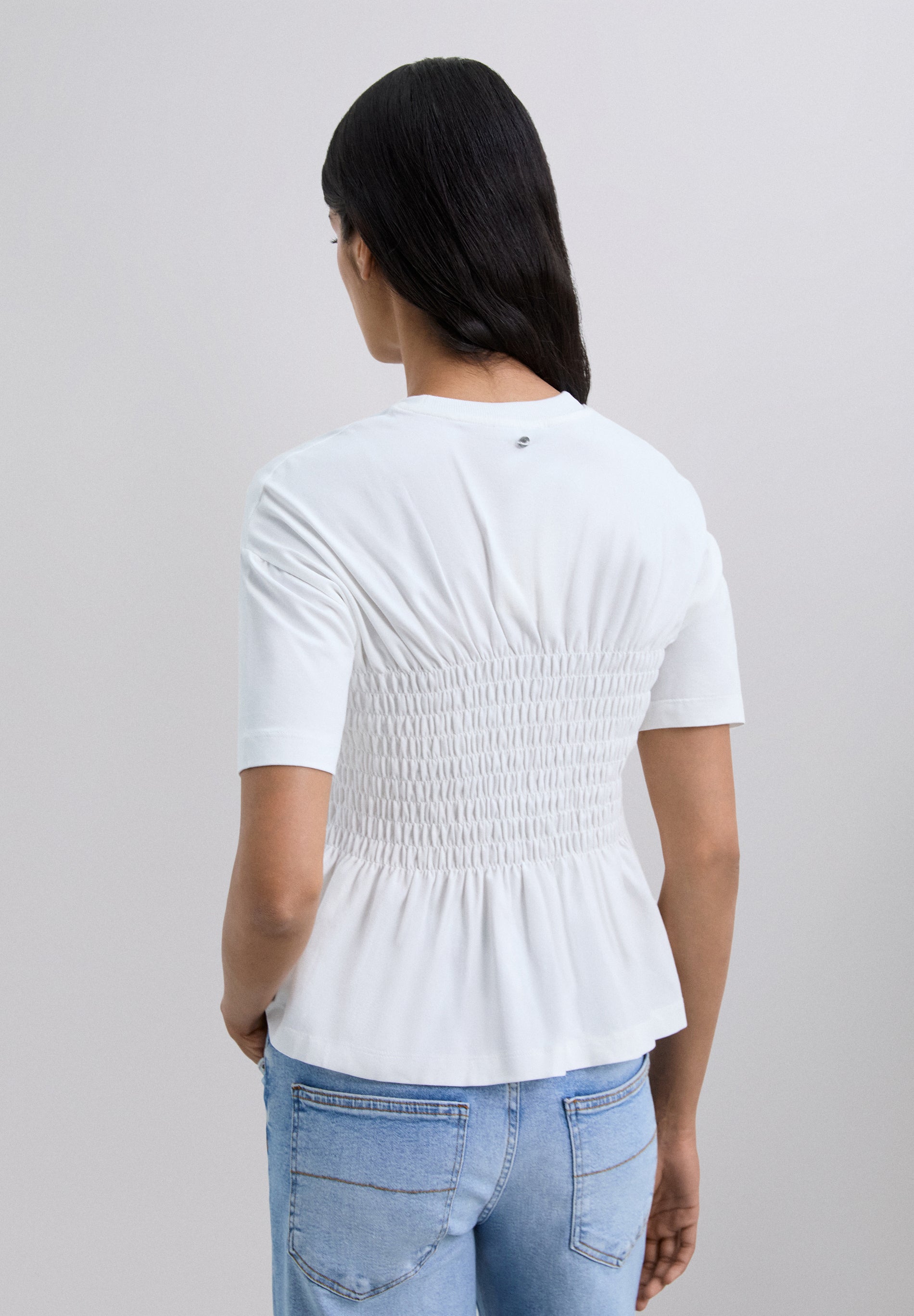 CAMISETA VOLANTES MANGA CORTA - Scalpers