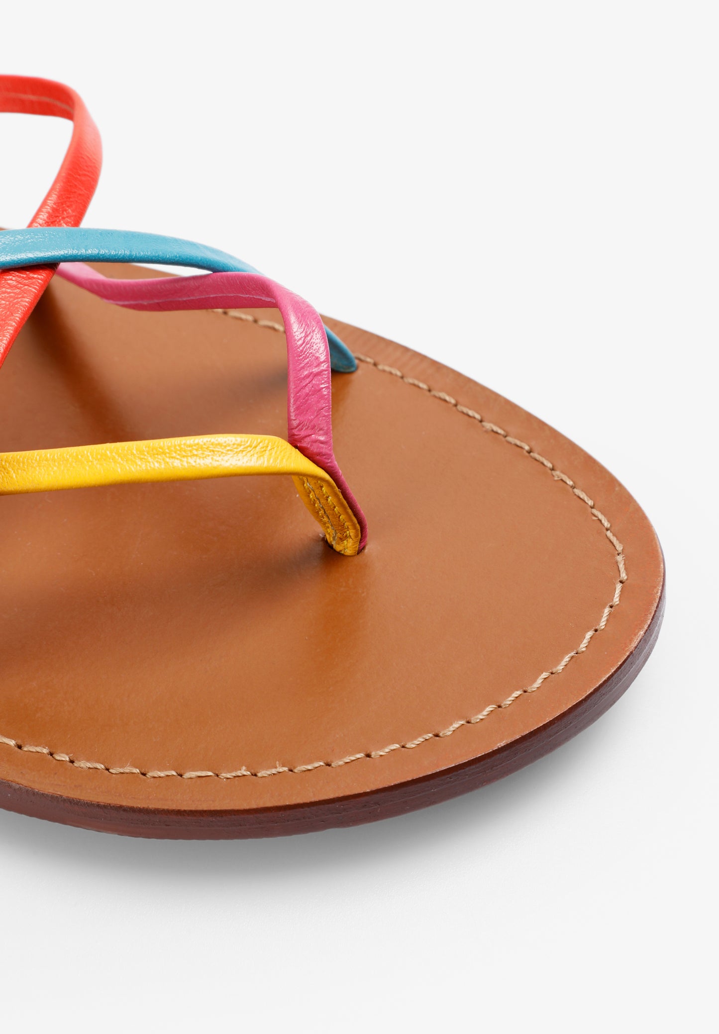 SANDALIA PIEL MULTICOLOR