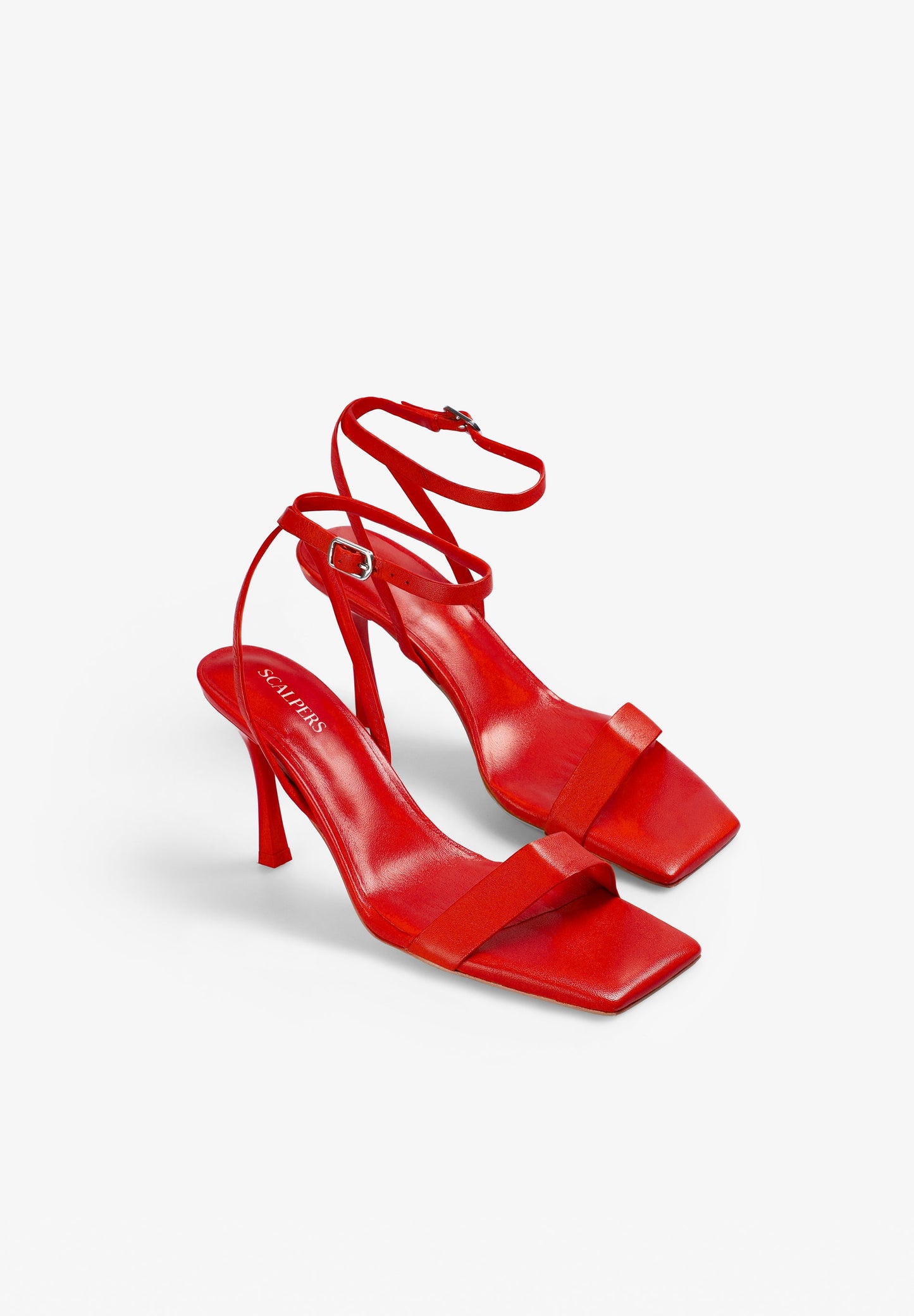 SANDALIA TACÓN 100% PIEL