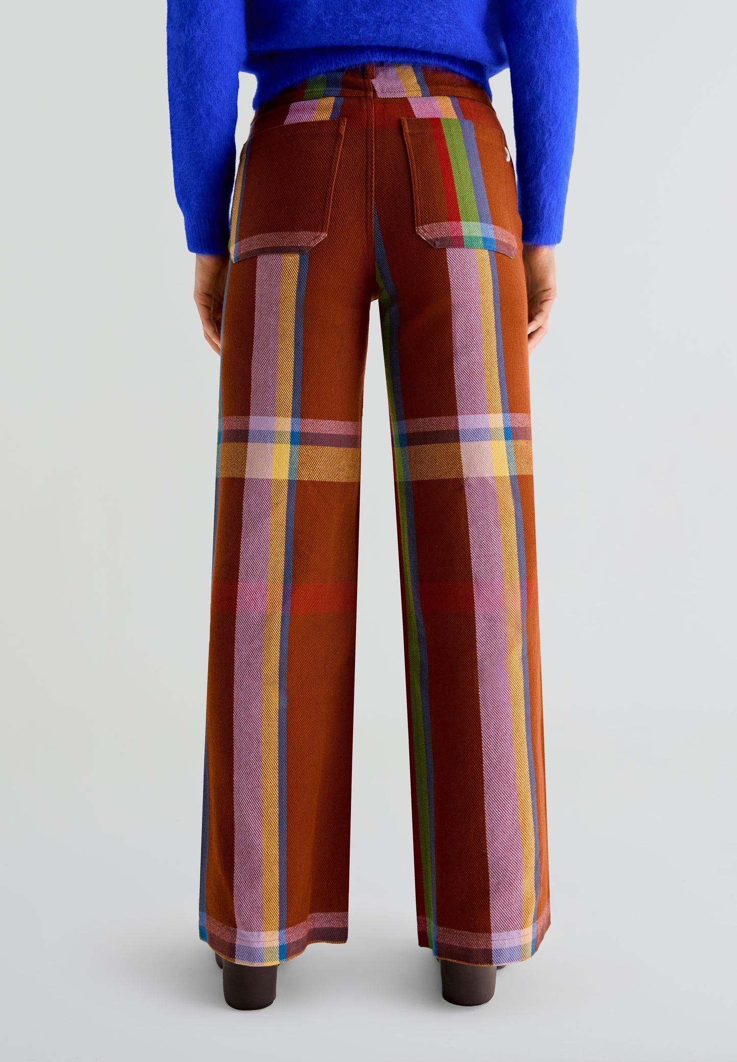 THINKING MU | PANTALÓN CHARLIE BLANKET CORAL MUJER