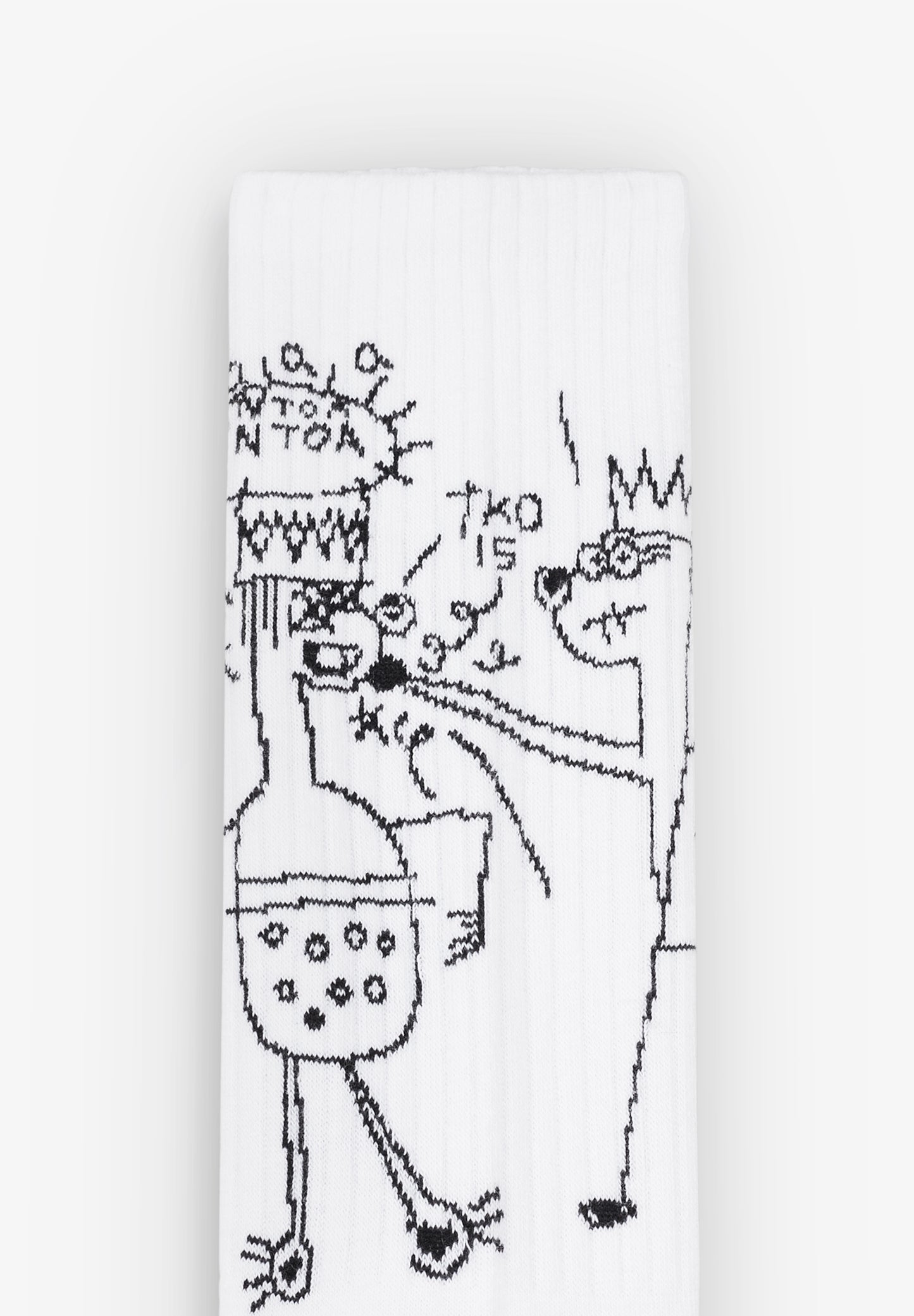 JIMMY LION | CALCETINES ATHLETIC BASQUIAT TKO UNTITLED