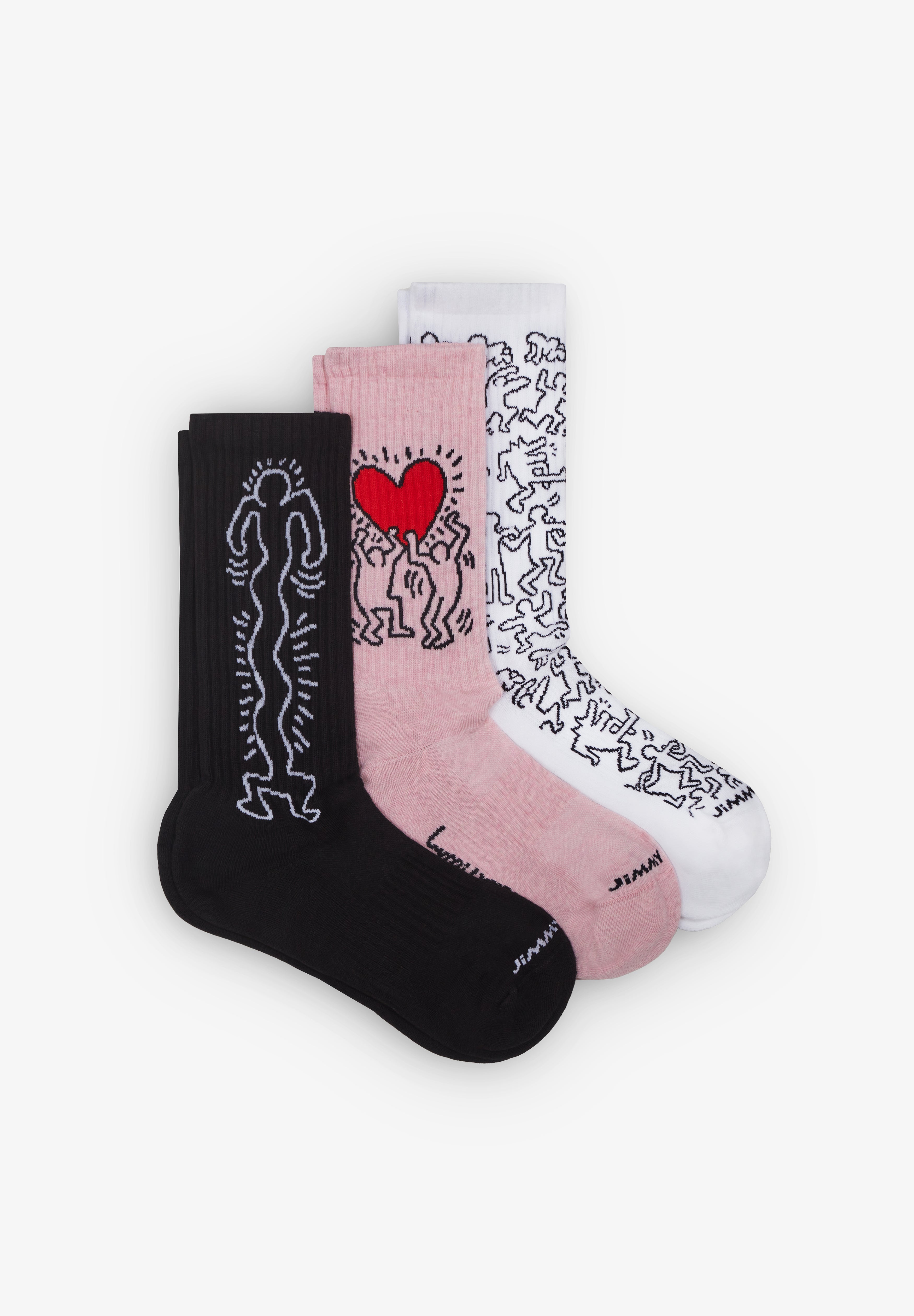 JIMMY LION | PACK CALCETINES ATHLETIC KEITH HARING - Scalpers