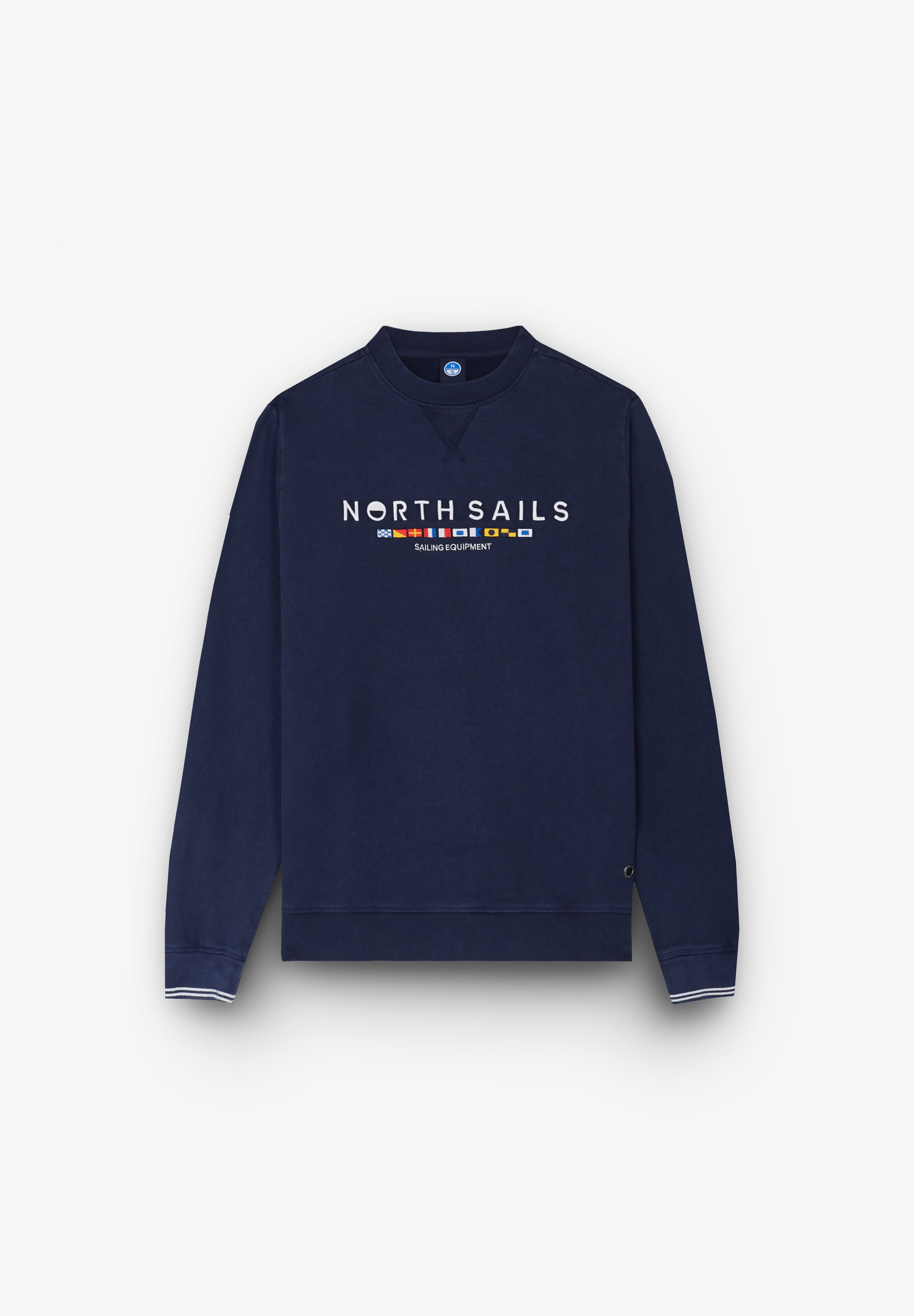 NORTH SAILS | SUDADERA CREWNECK W/EMBROIDERY