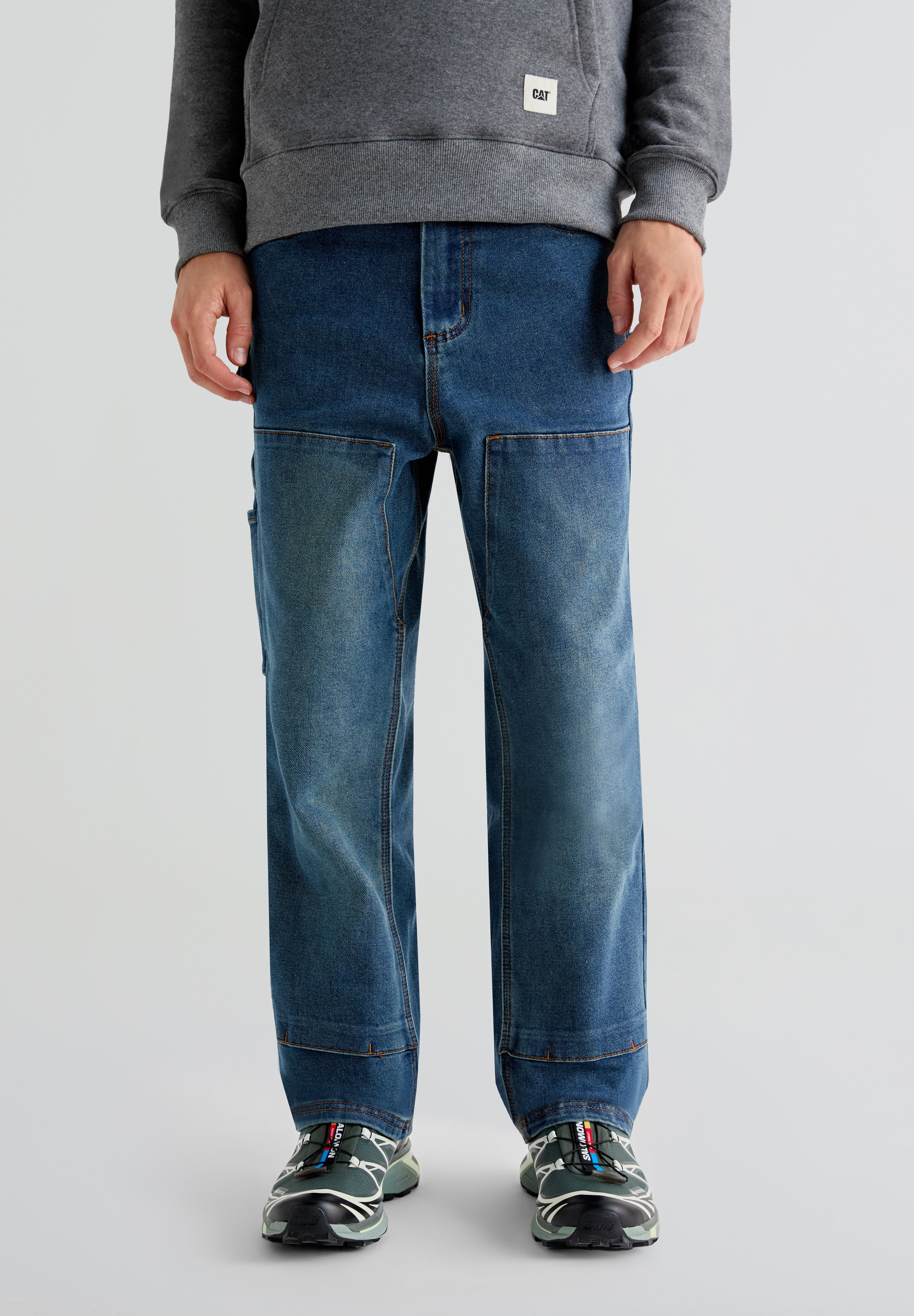 CAT | PANTALÓN DENIM D3 DOUBLE FRONT CARPENTER