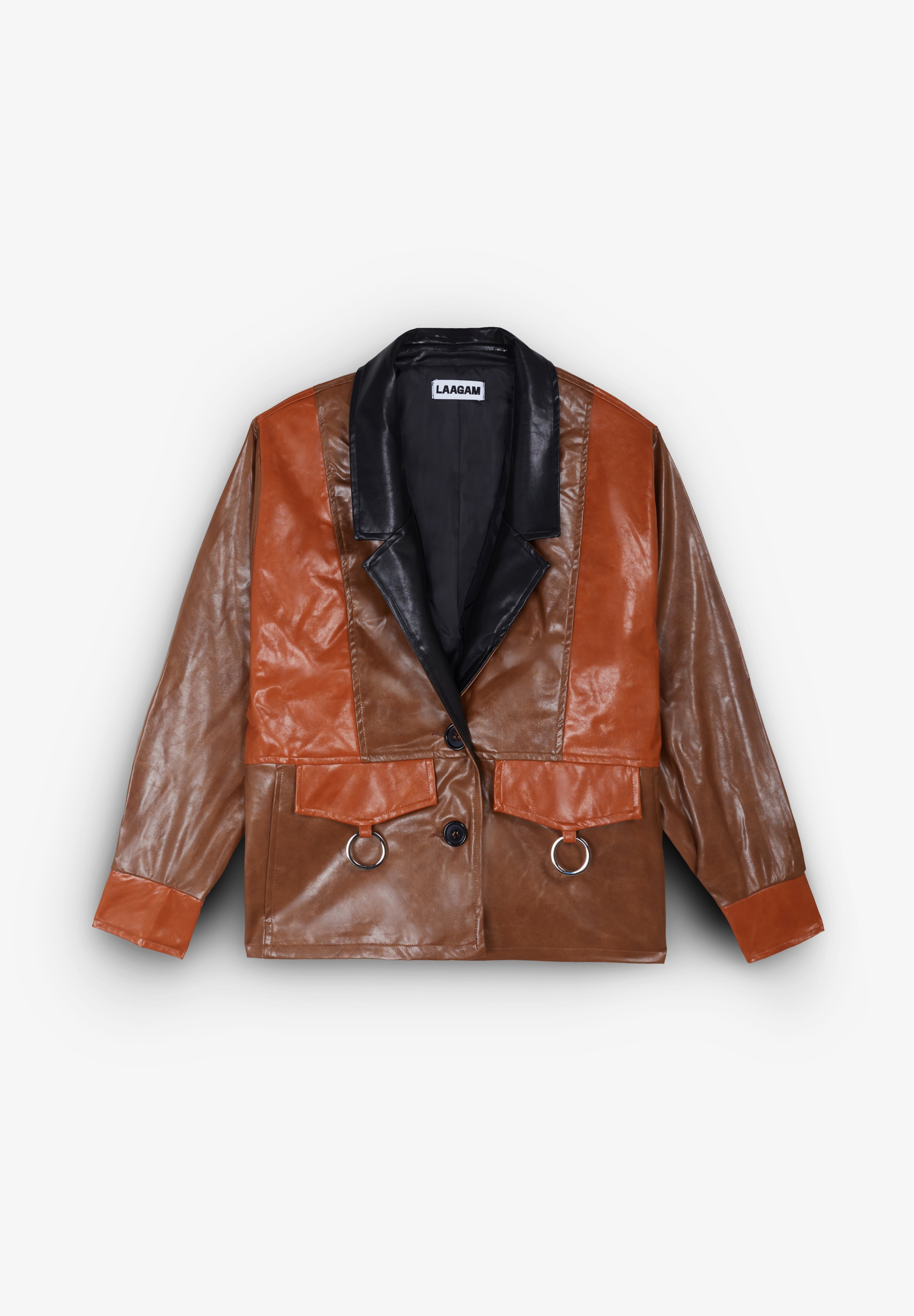 LAAGAM | CHAQUETA WINSTON FAUX LEATHER