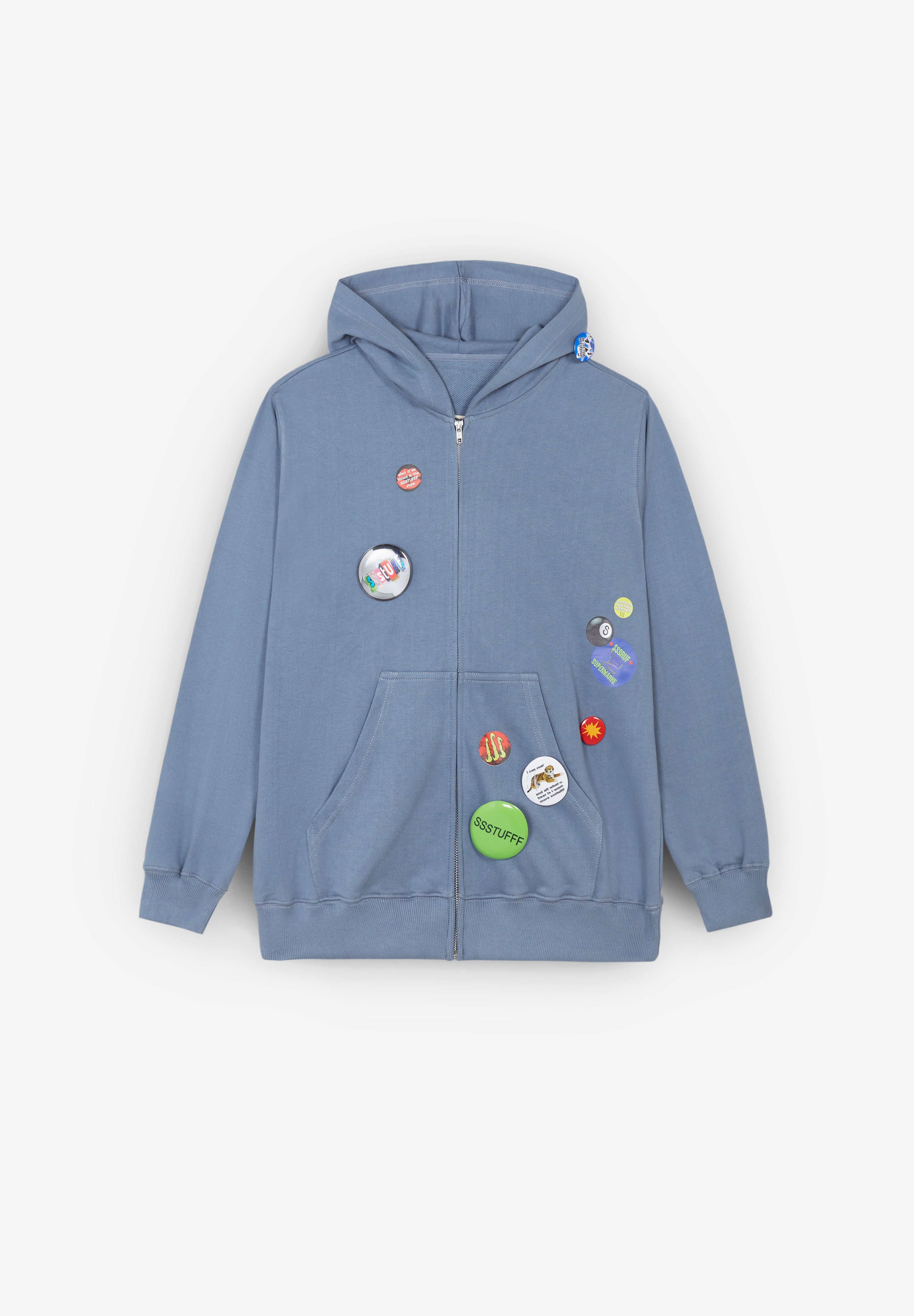 SSSTUFFF | SUDADERA PINS ZIP-UP