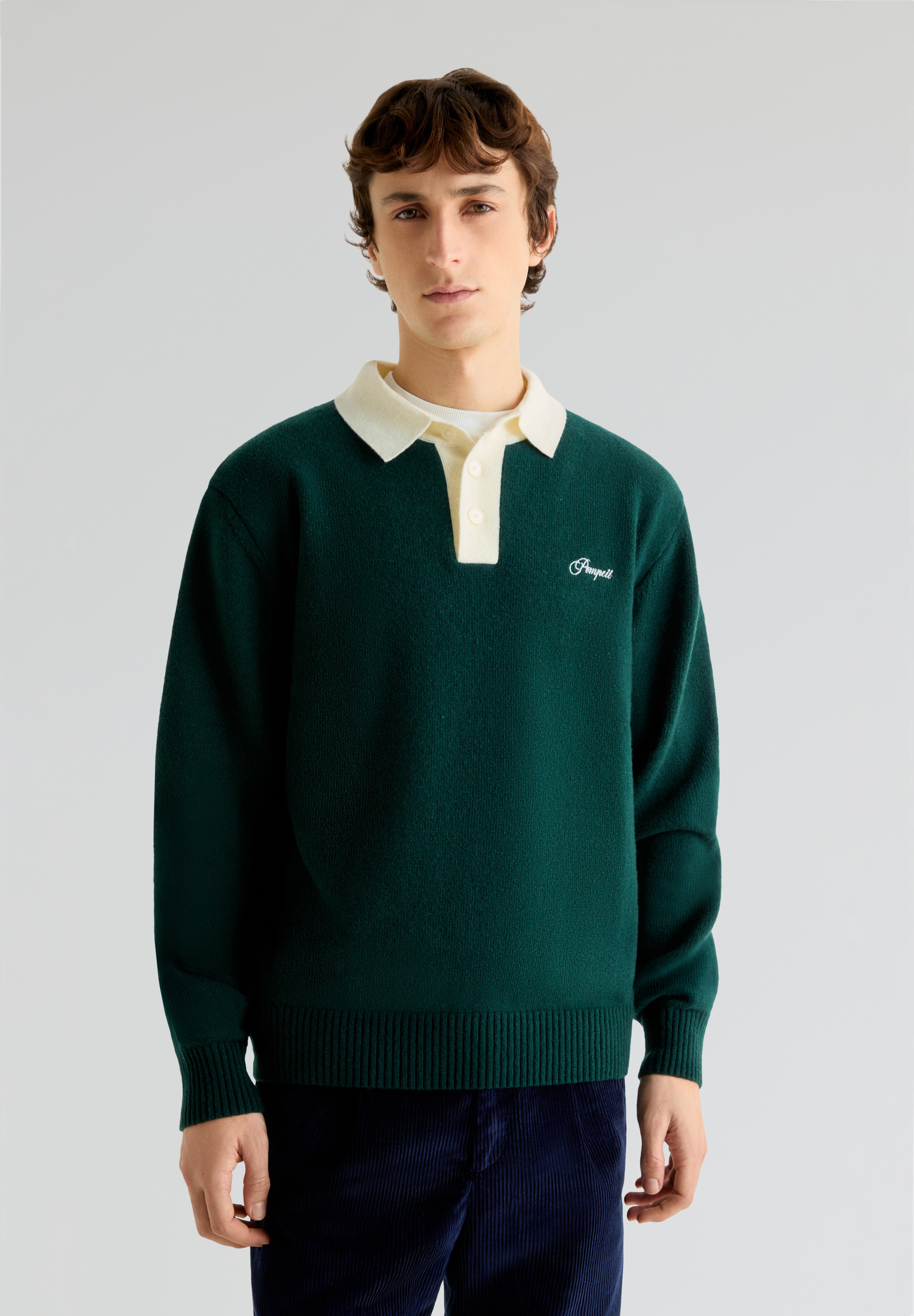 POMPEII BRAND | POLO LOGO PINE WOOL