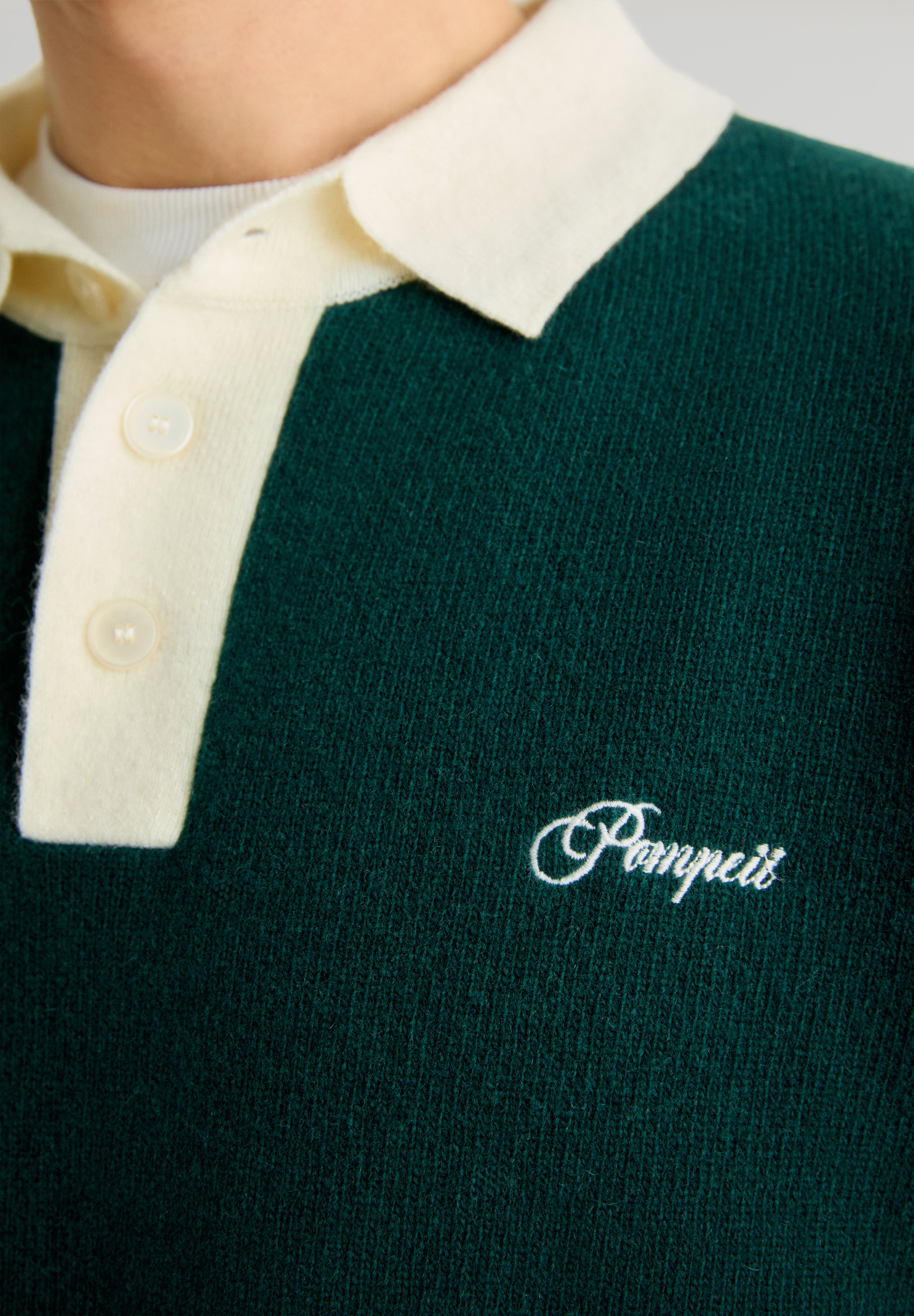 POMPEII BRAND | POLO LOGO PINE WOOL