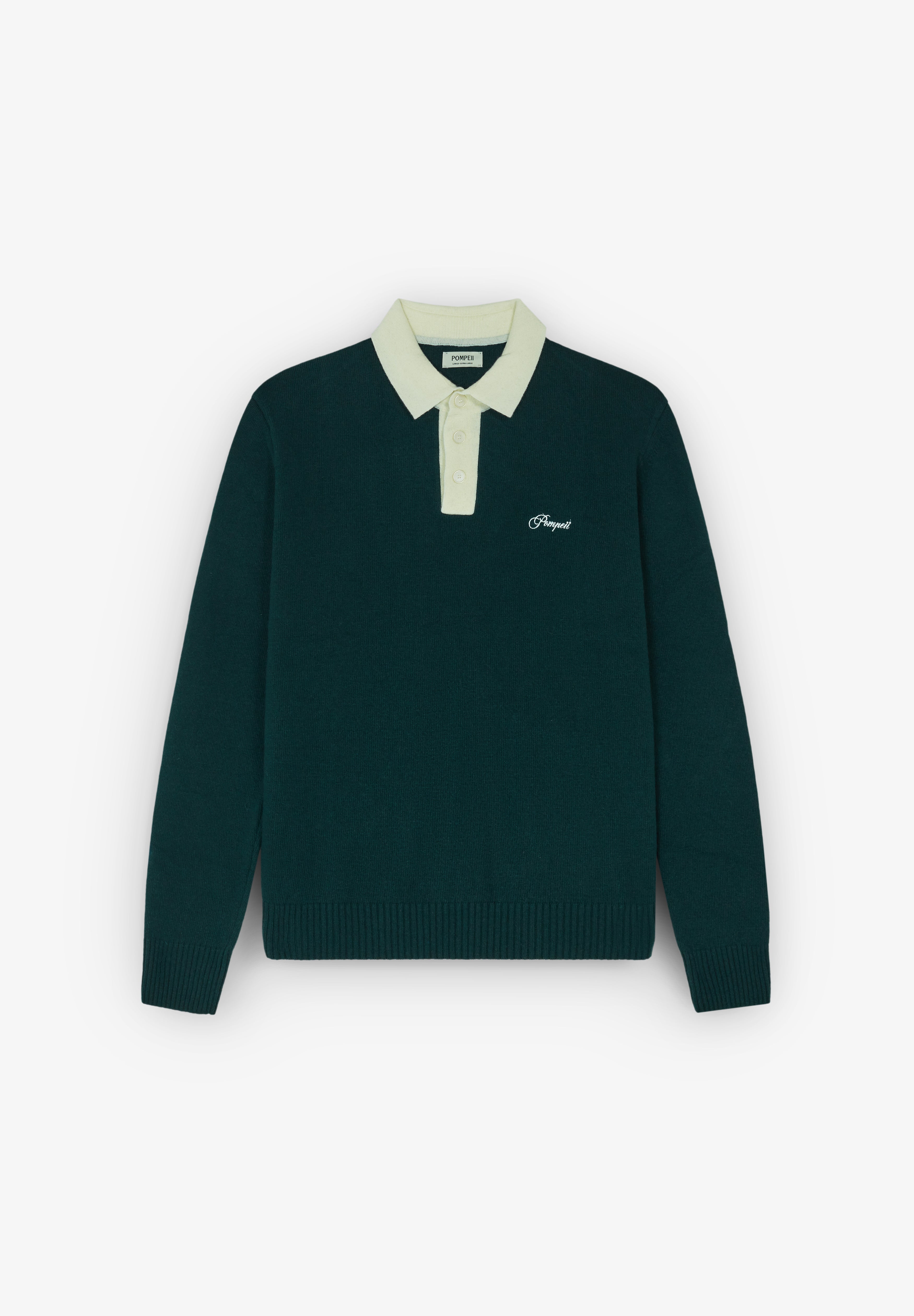 POMPEII BRAND | POLO LOGO PINE WOOL