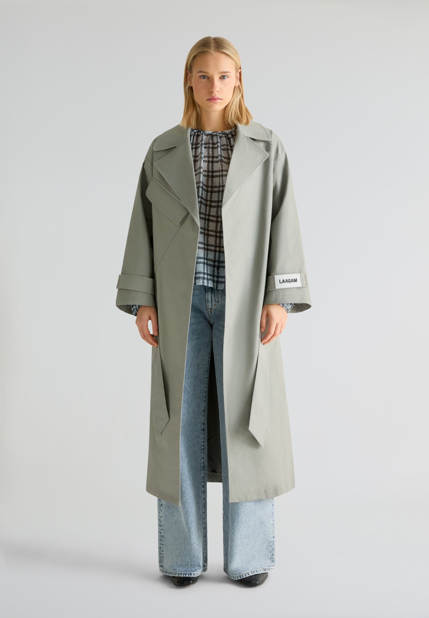 LAAGAM | LONDRES GREY TRENCH
