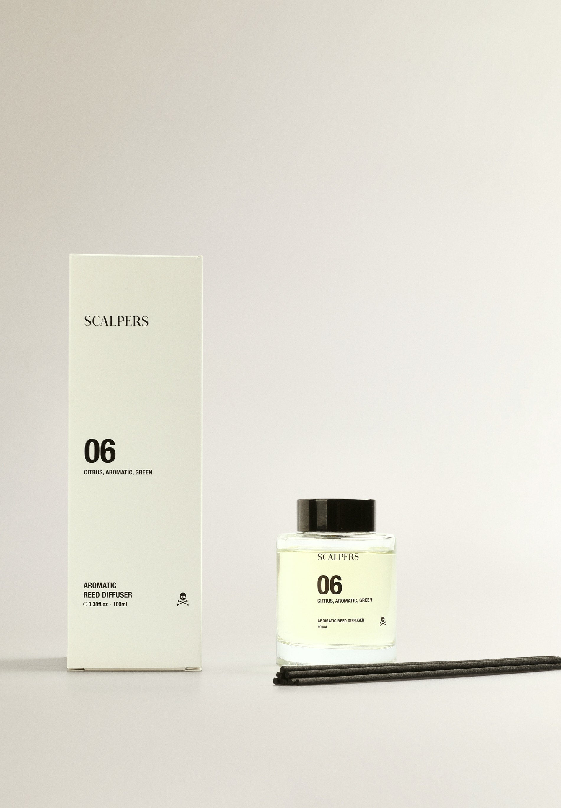 DIFUSOR MIKADO 06 100ML CITRUS, AROMATIC, GREEN - Scalpers