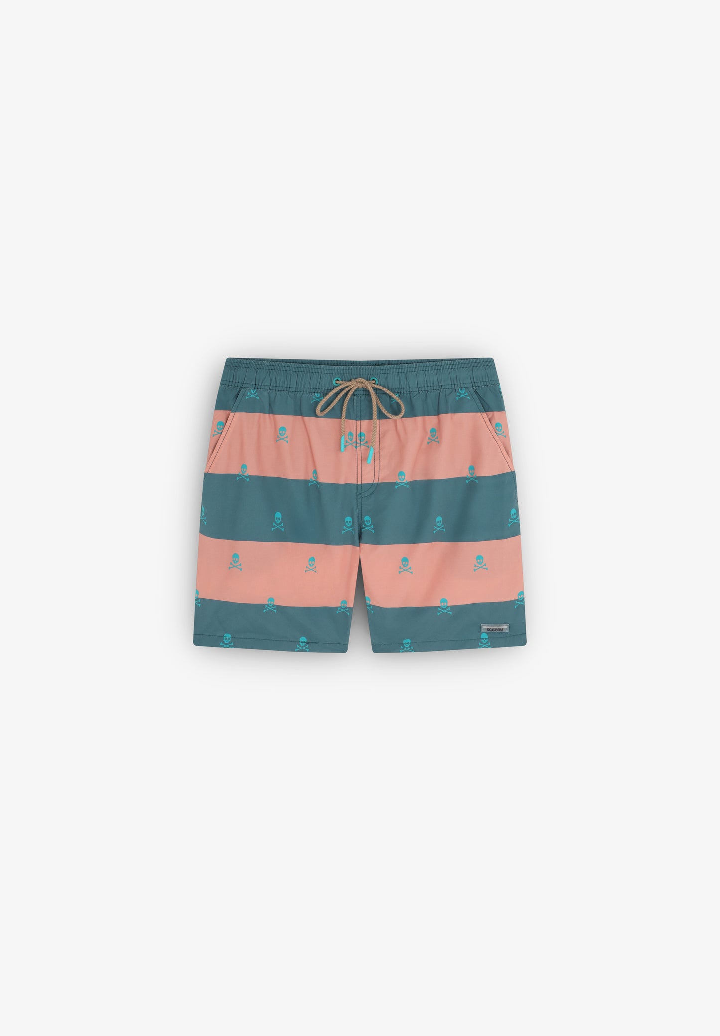 SCSKULL STRIPES BT SWIMSUIT