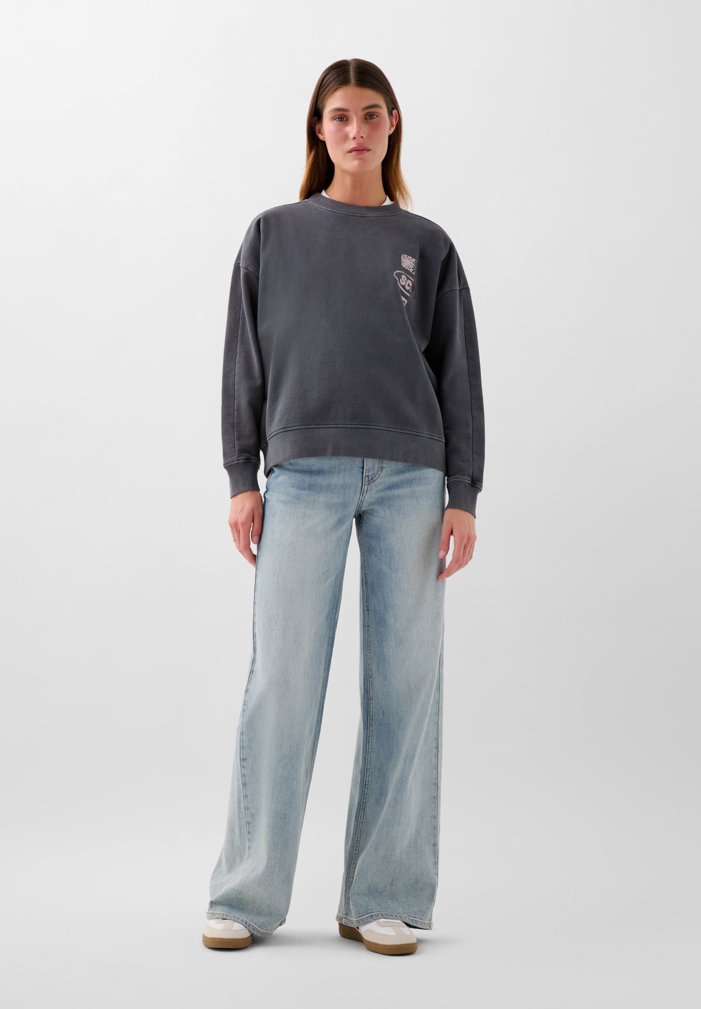 SUDADERA LAVADA PRINT