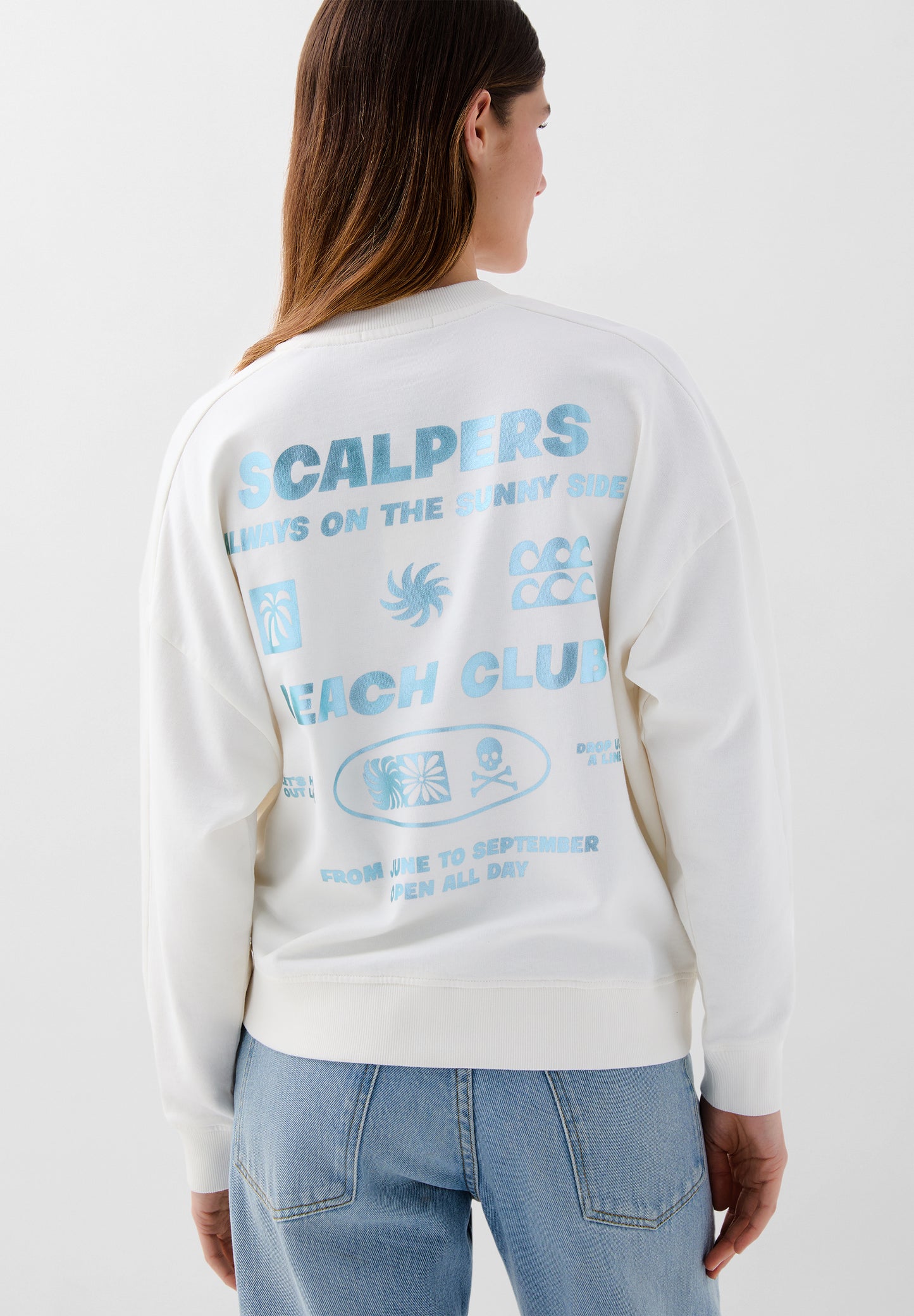 SUDADERA LAVADA PRINT