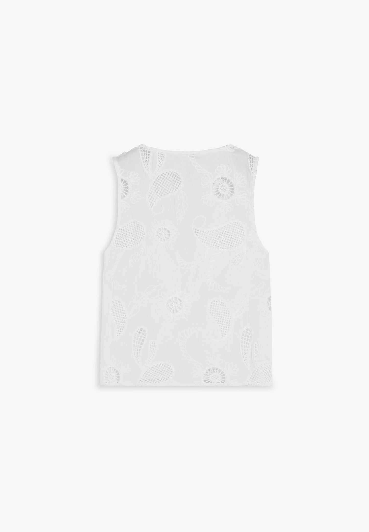 TOP BORDADOS PERFORADO