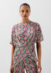 CAMISETA FLUIDA PRINT CRUZADO