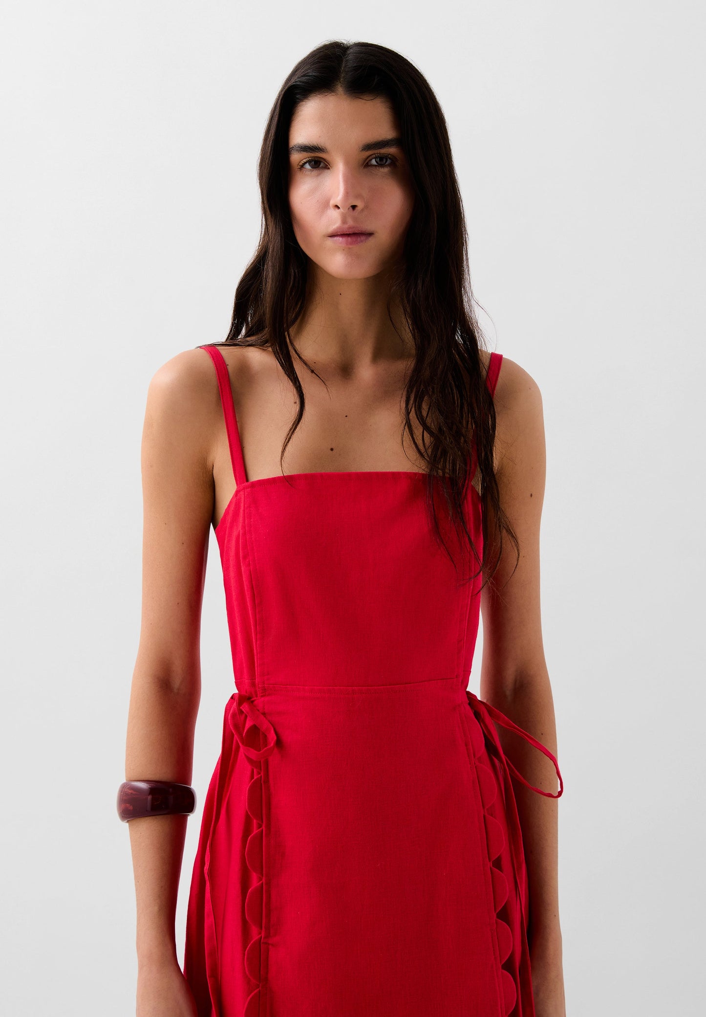 VESTIDO ABERTURA LAZOS
