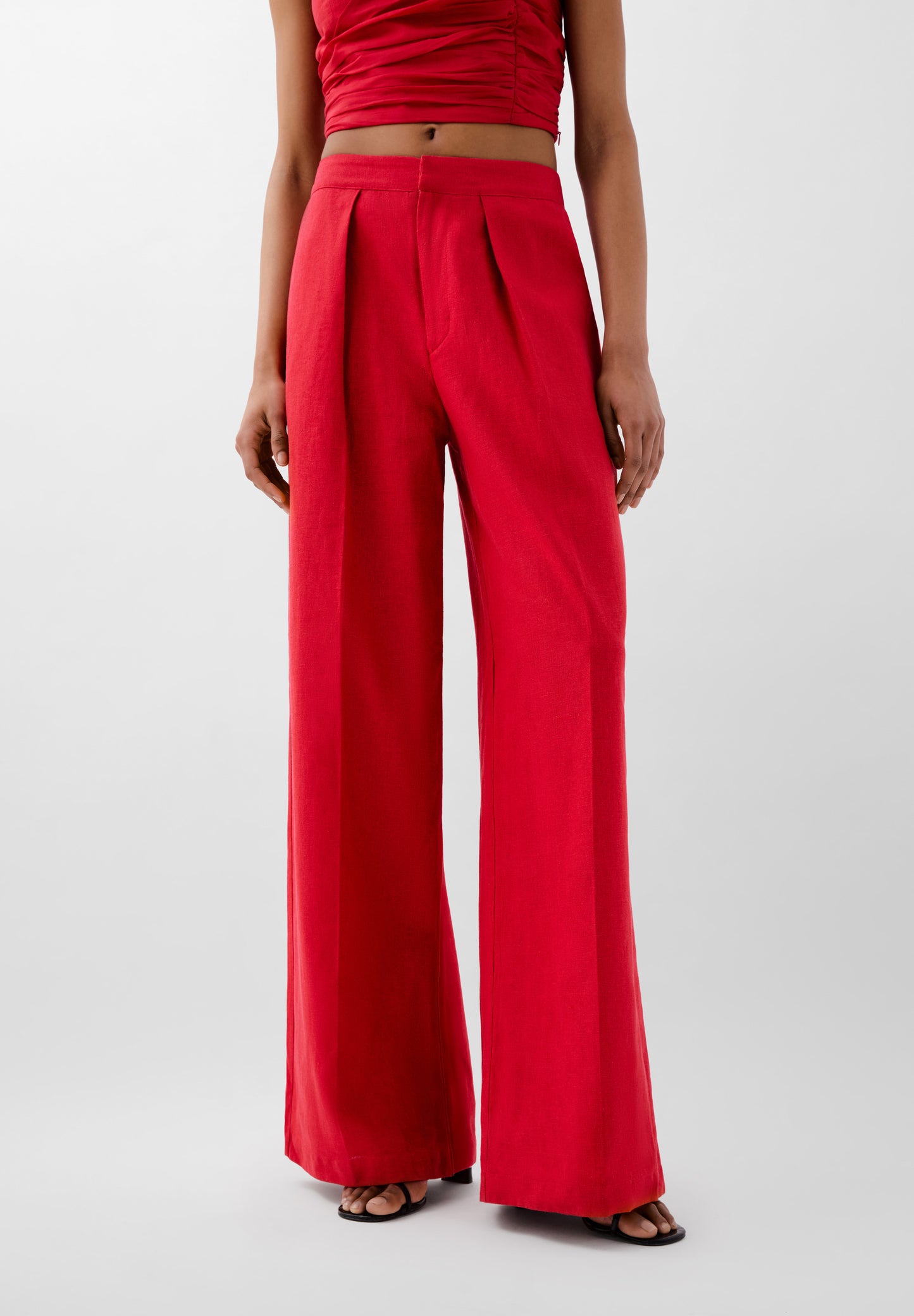 PANTALÓN LINO PINZAS