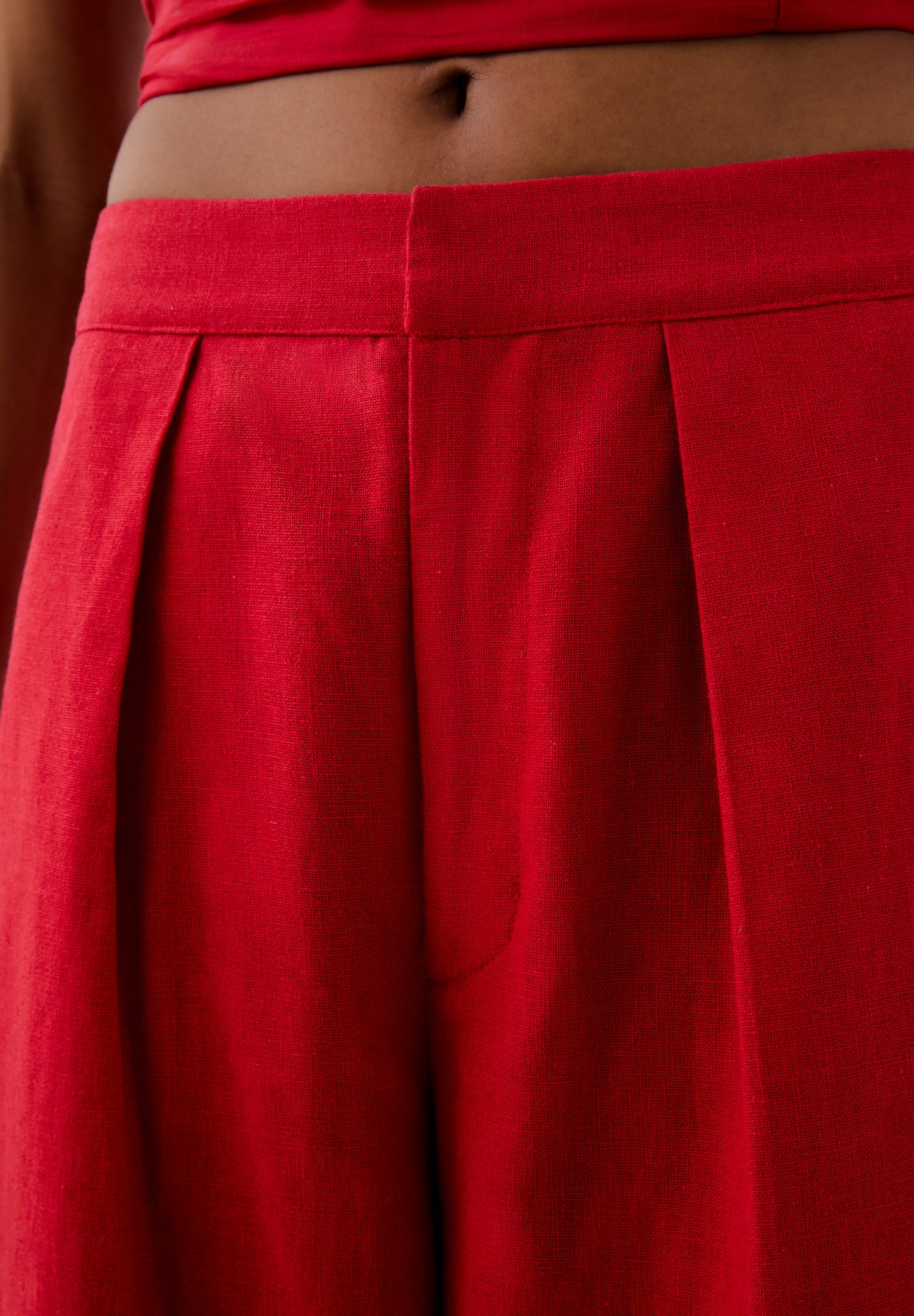 PANTALÓN LINO PINZAS