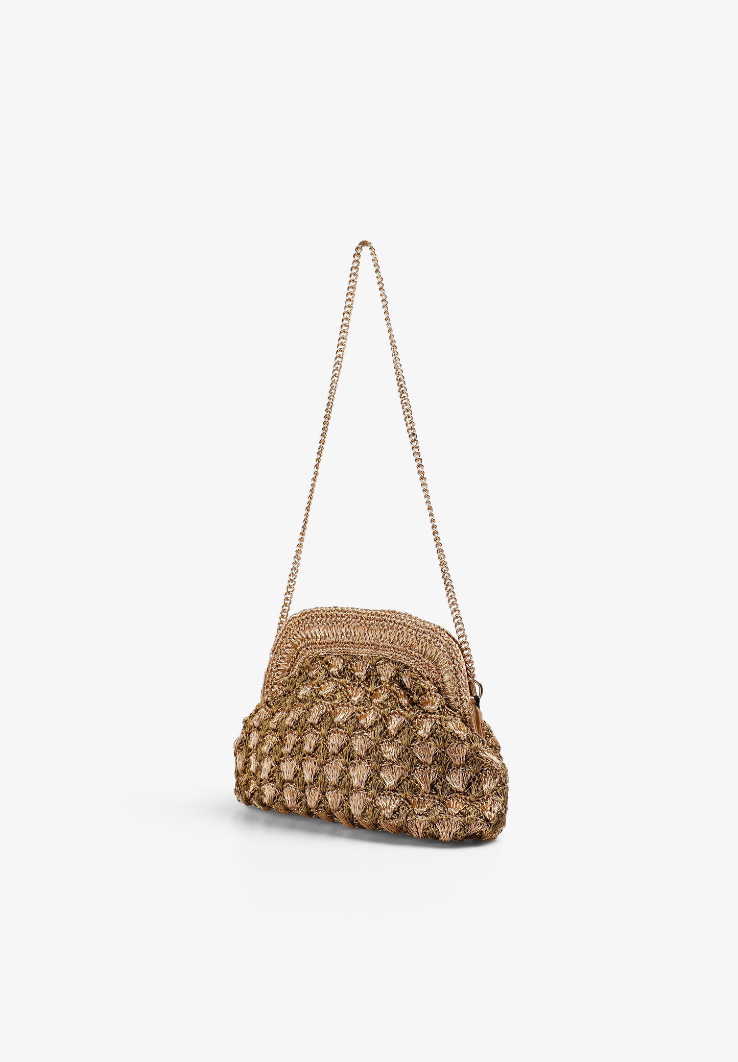 BOLSO MANO HILO METALIZADO