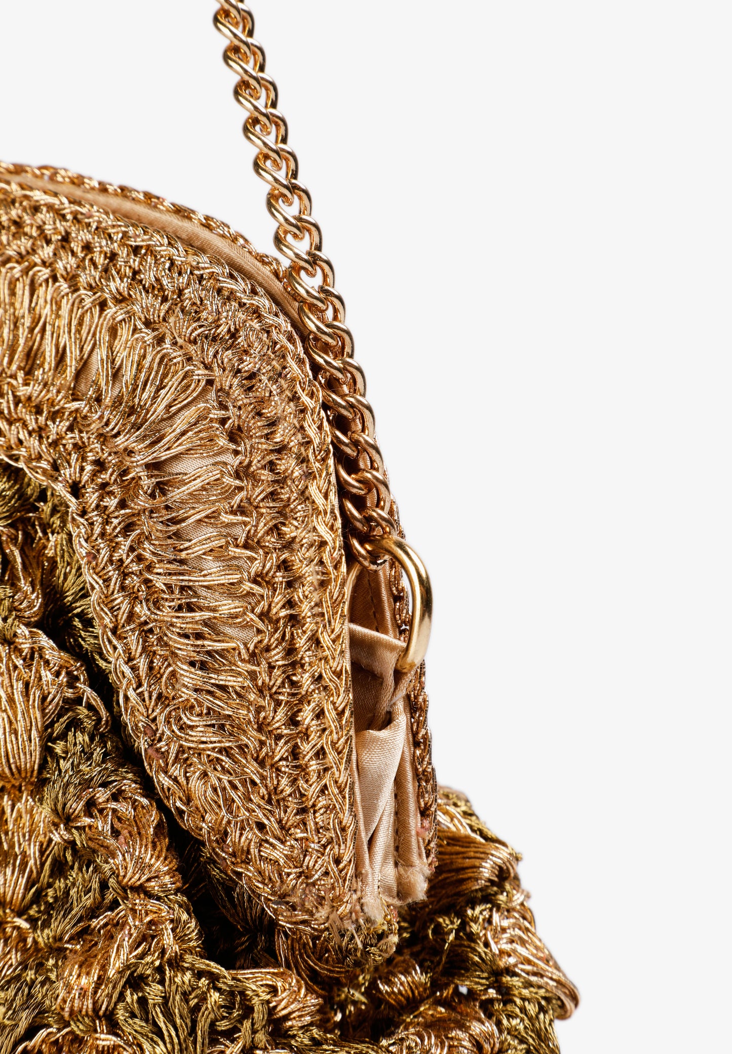 BOLSO MANO HILO METALIZADO