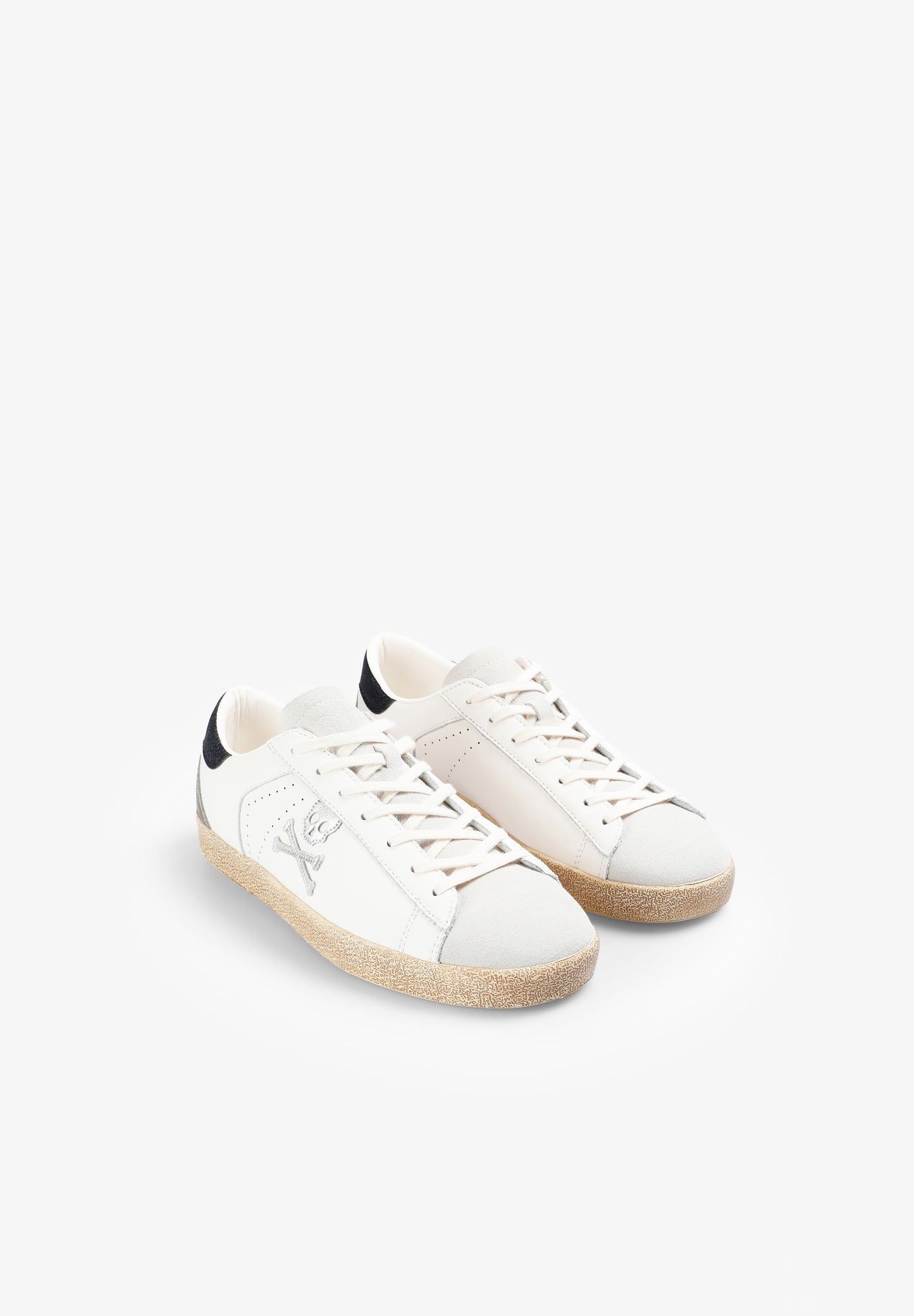 SNEAKERS BAJAS CALAVERA ANIMAL PRINT