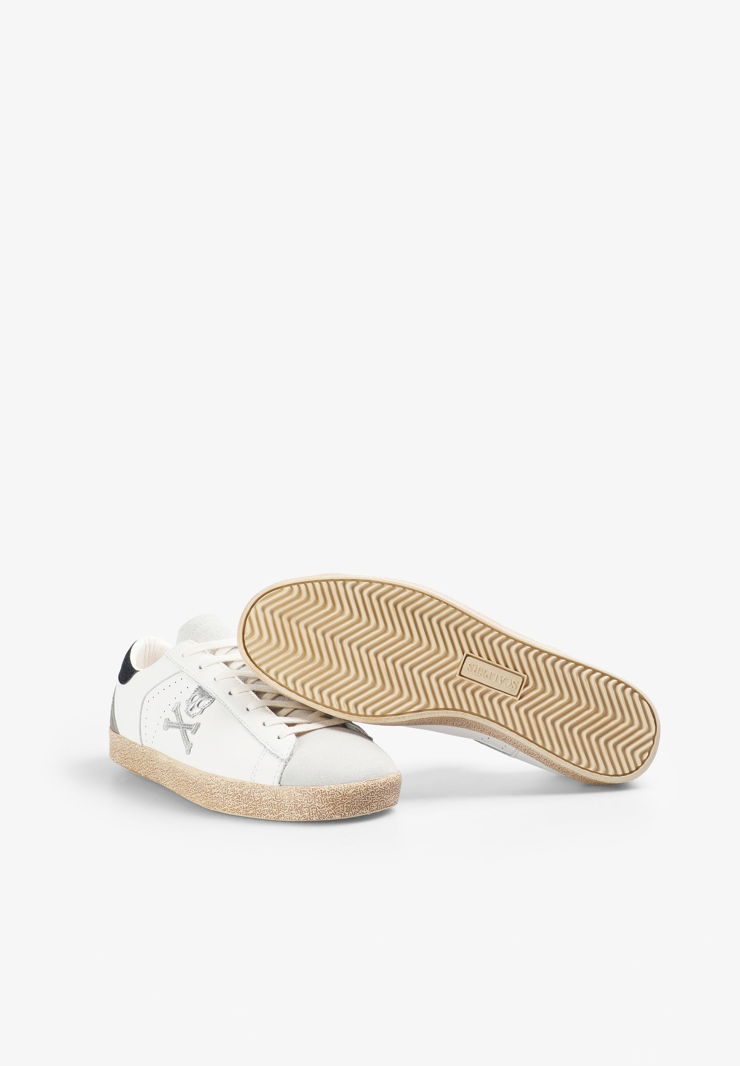 SNEAKERS BAJAS CALAVERA ANIMAL PRINT