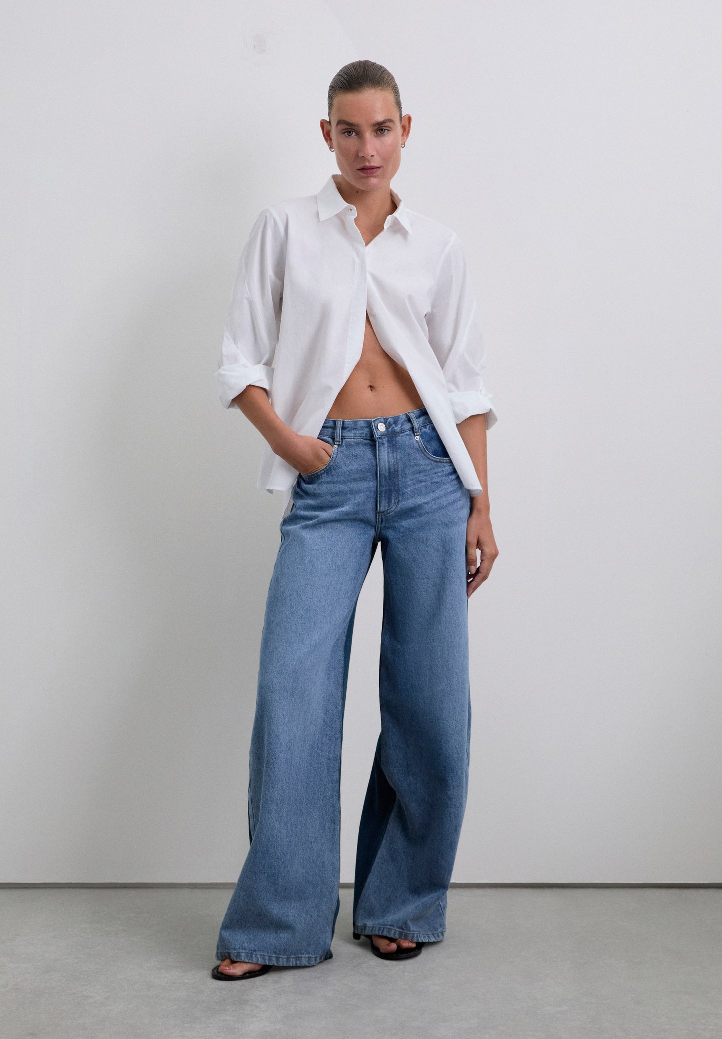 JEANS BICOLOR