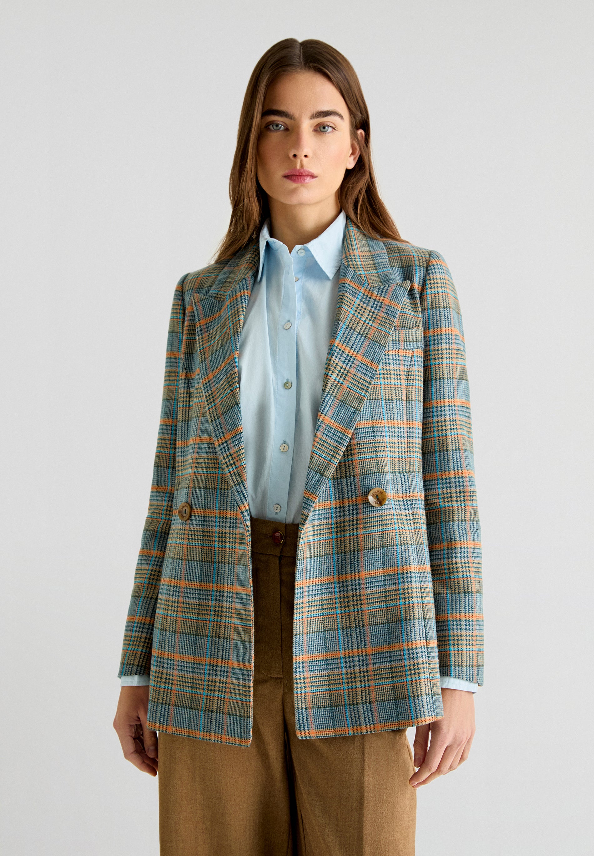 BLAZER CUADROS PUNTA DE LANZA