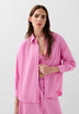 SET CAMISA BRALETTE RAYAS STRASS