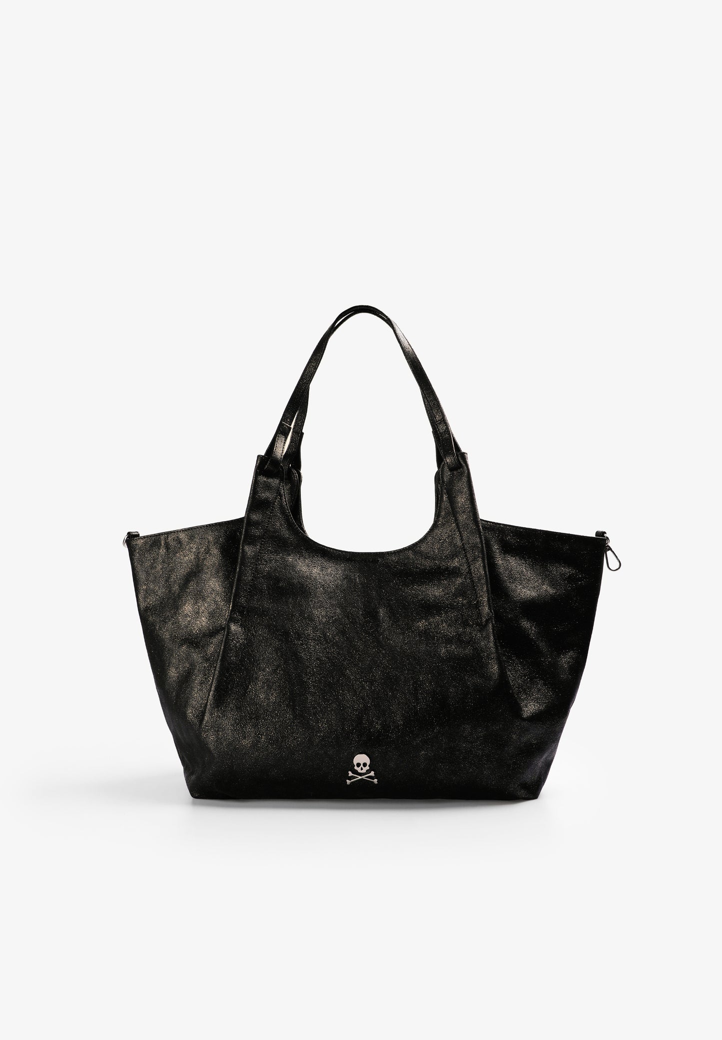 BOLSO NEGRO BRILLO AJUSTABLE