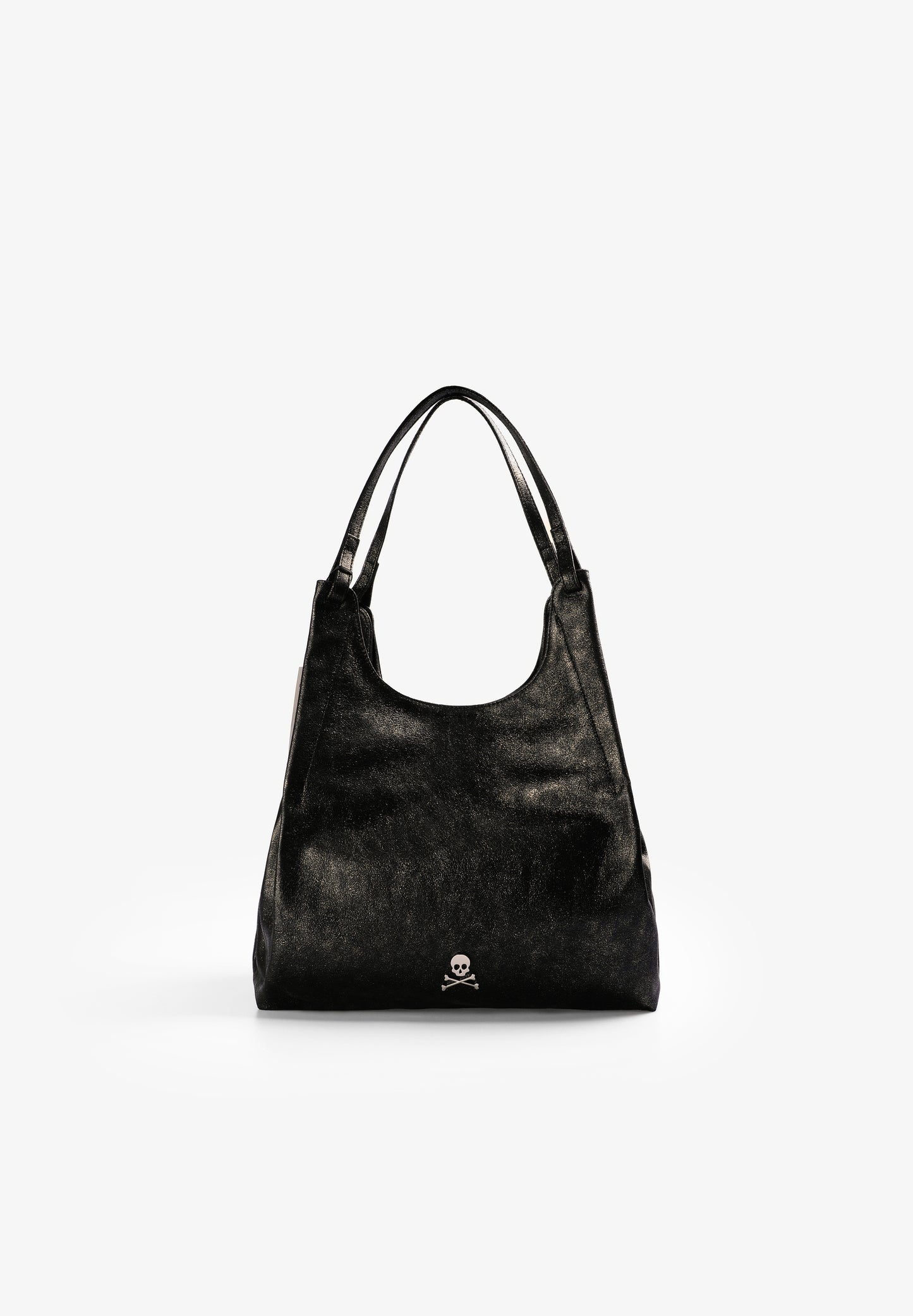 BOLSO NEGRO BRILLO AJUSTABLE