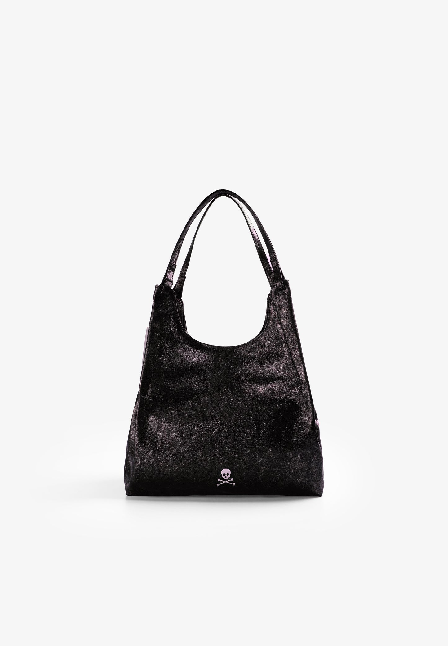 BOLSO MAUVE BRILLO AJUSTABLE