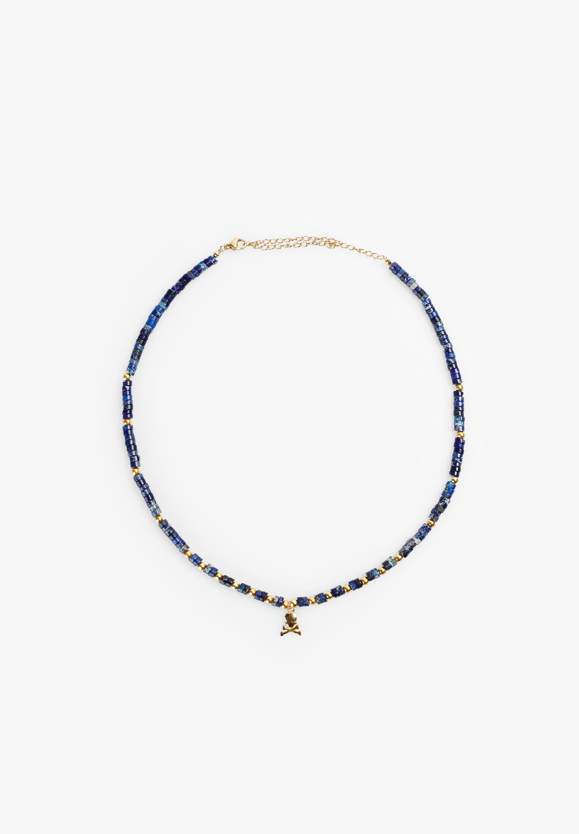 UNISKULL STONES L NECKLACE