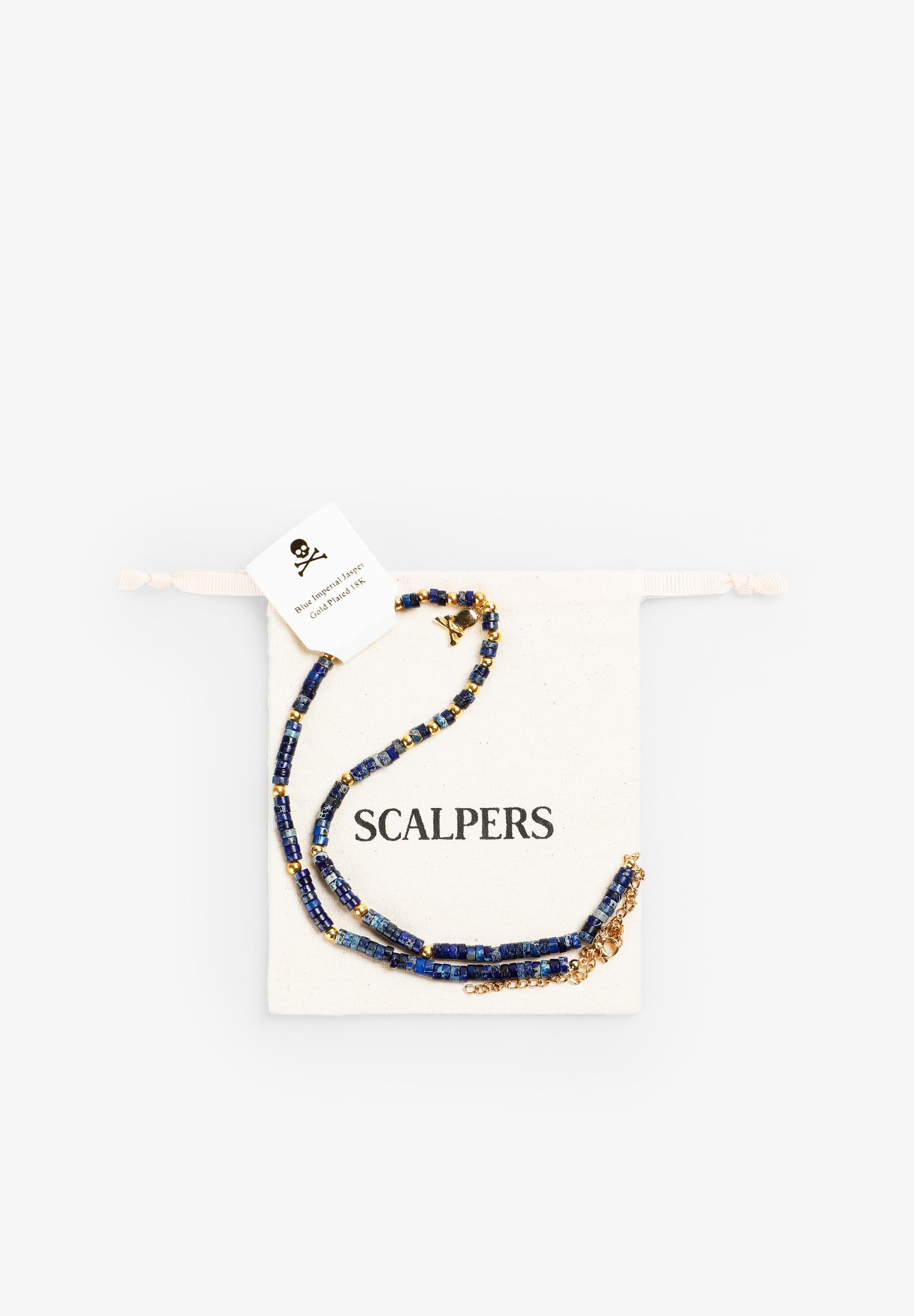UNISKULL STONES L NECKLACE