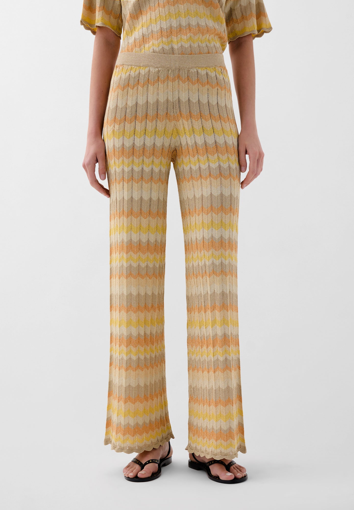 PANTALÓN DE PUNTO LUREX