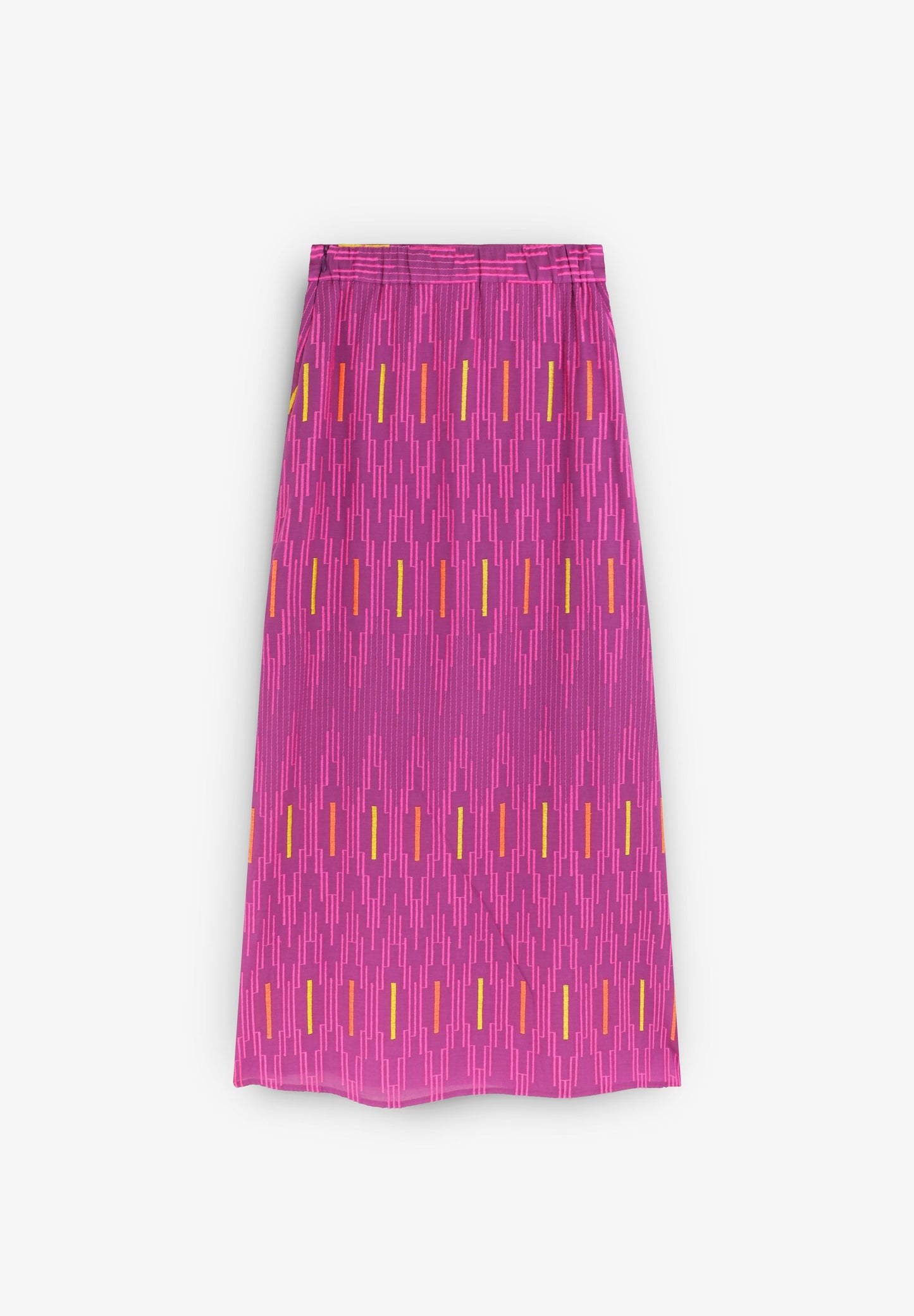 FALDA BORDADOS MIDI