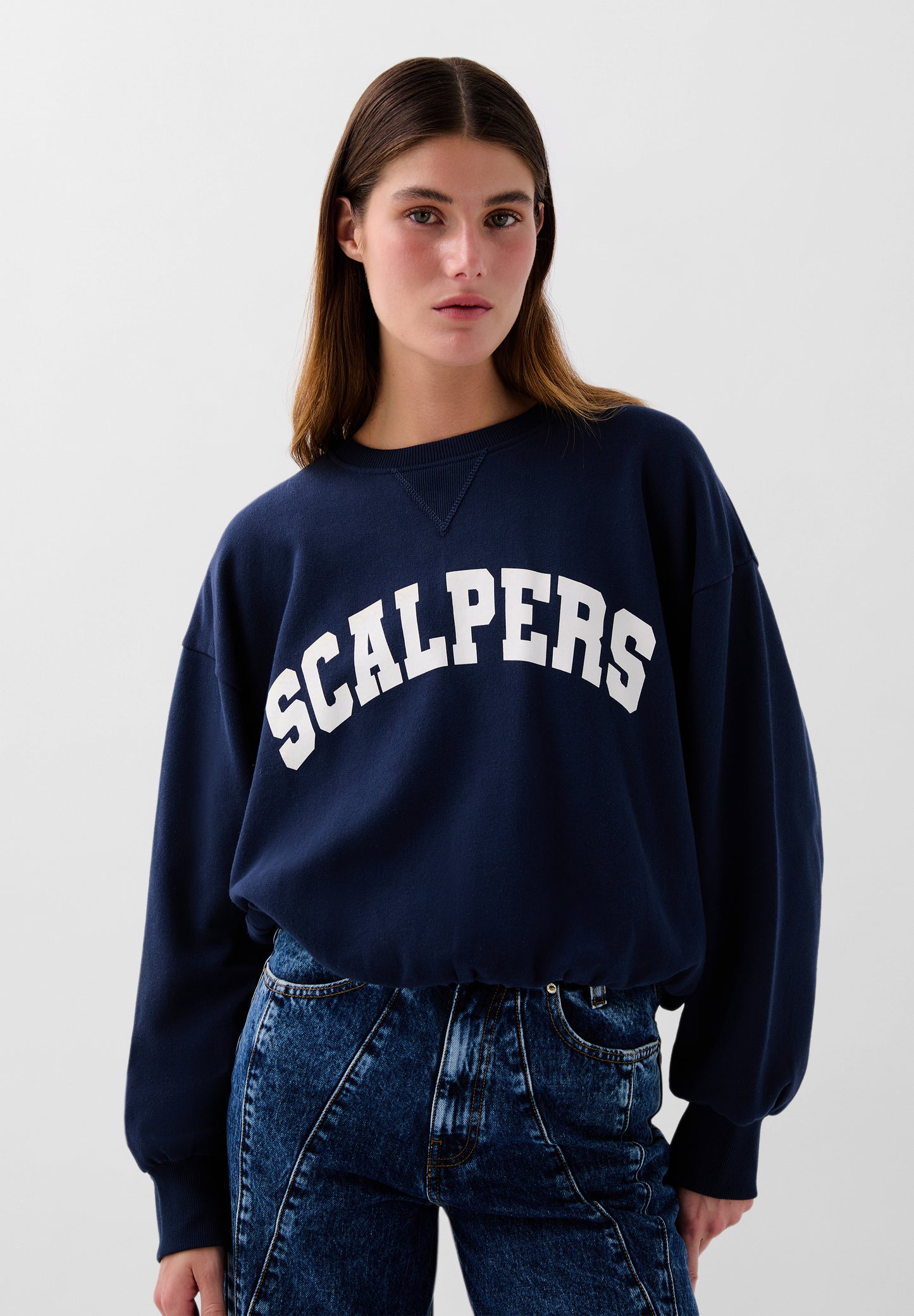 SUDADERA LOGO CONTRASTE