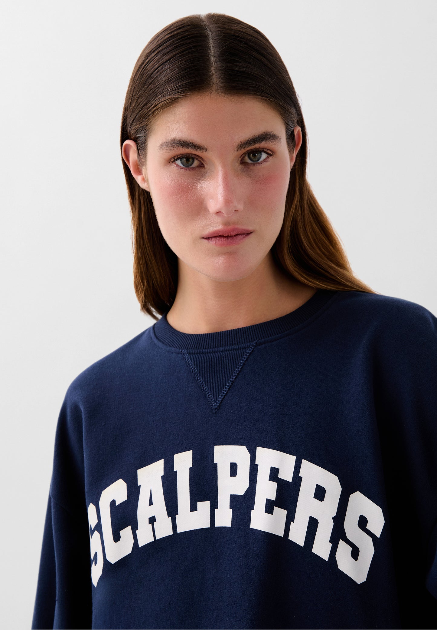 SUDADERA LOGO CONTRASTE