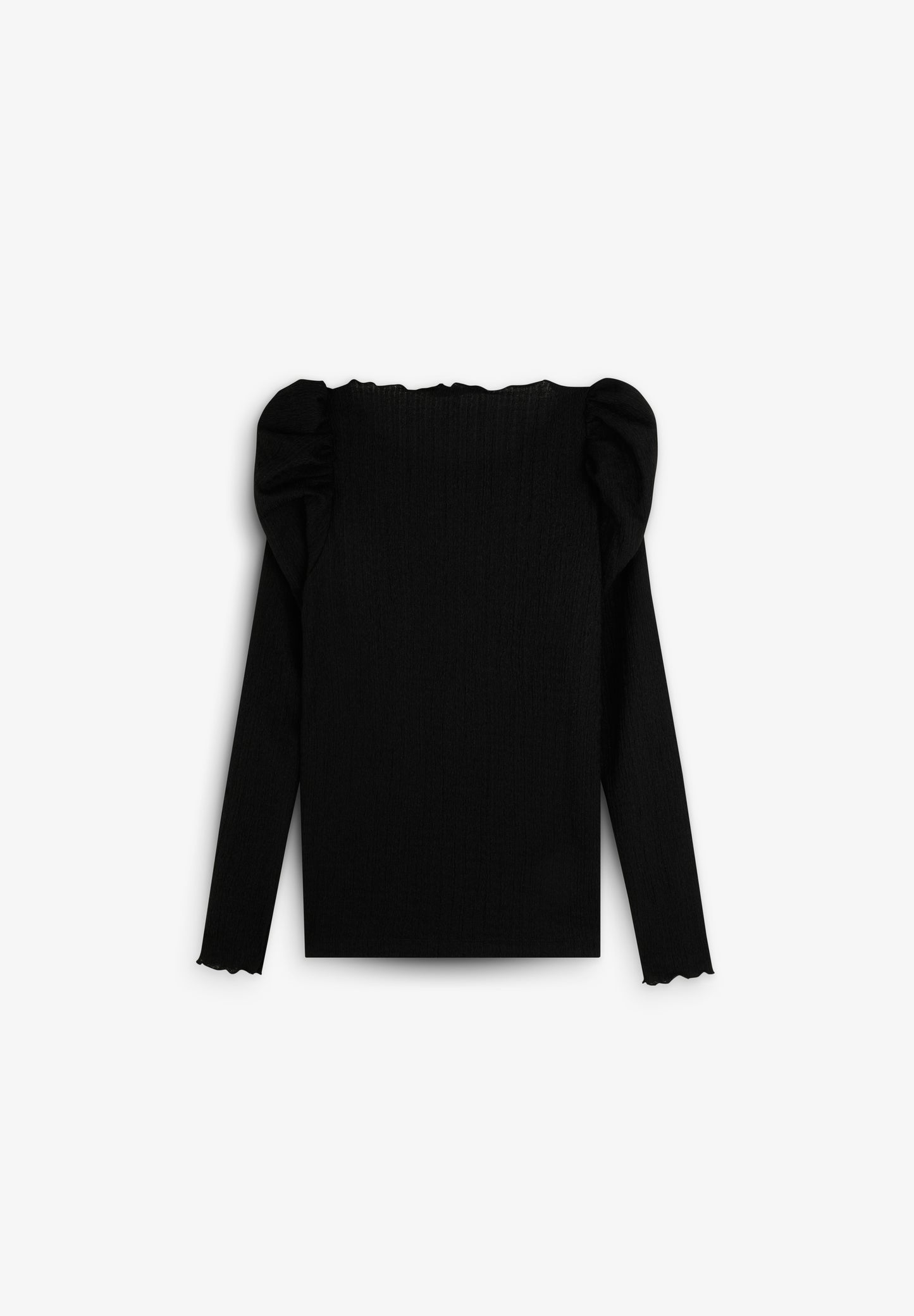 CAMISETA MANGA LARGA VOLANTES