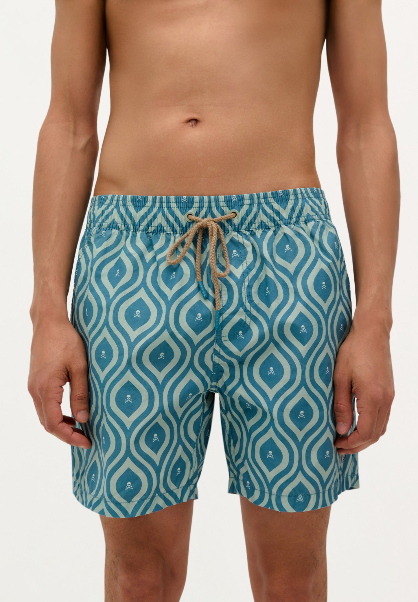 BAÑADOR ESTAMPADO ONDAS