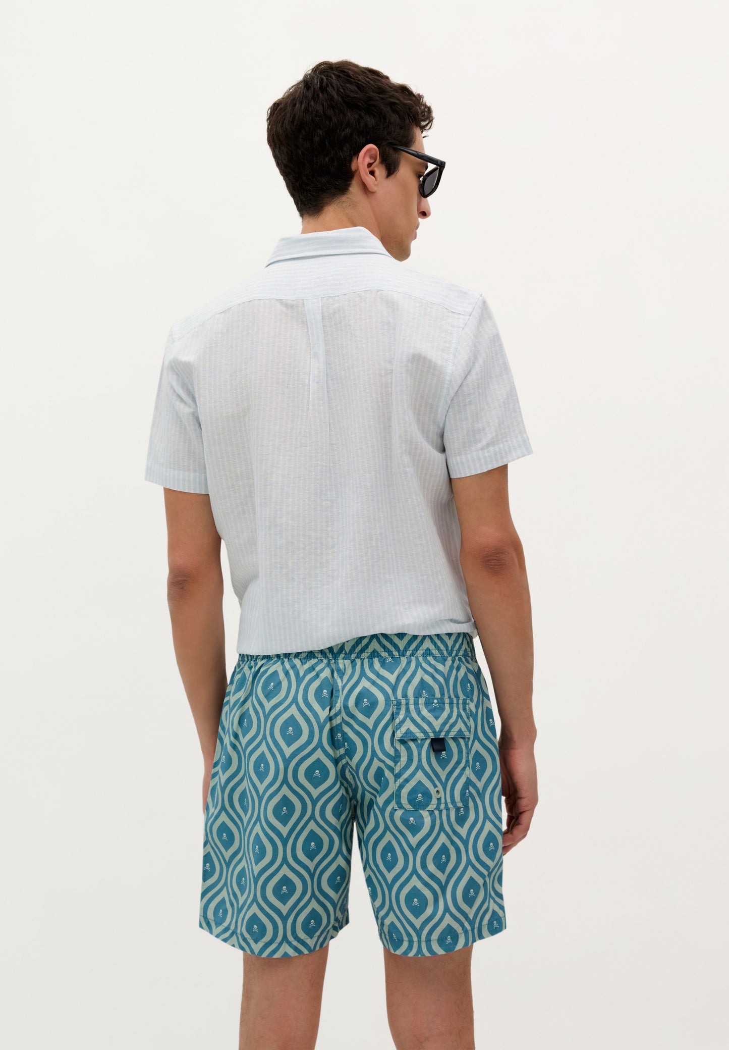 BAÑADOR ESTAMPADO ONDAS