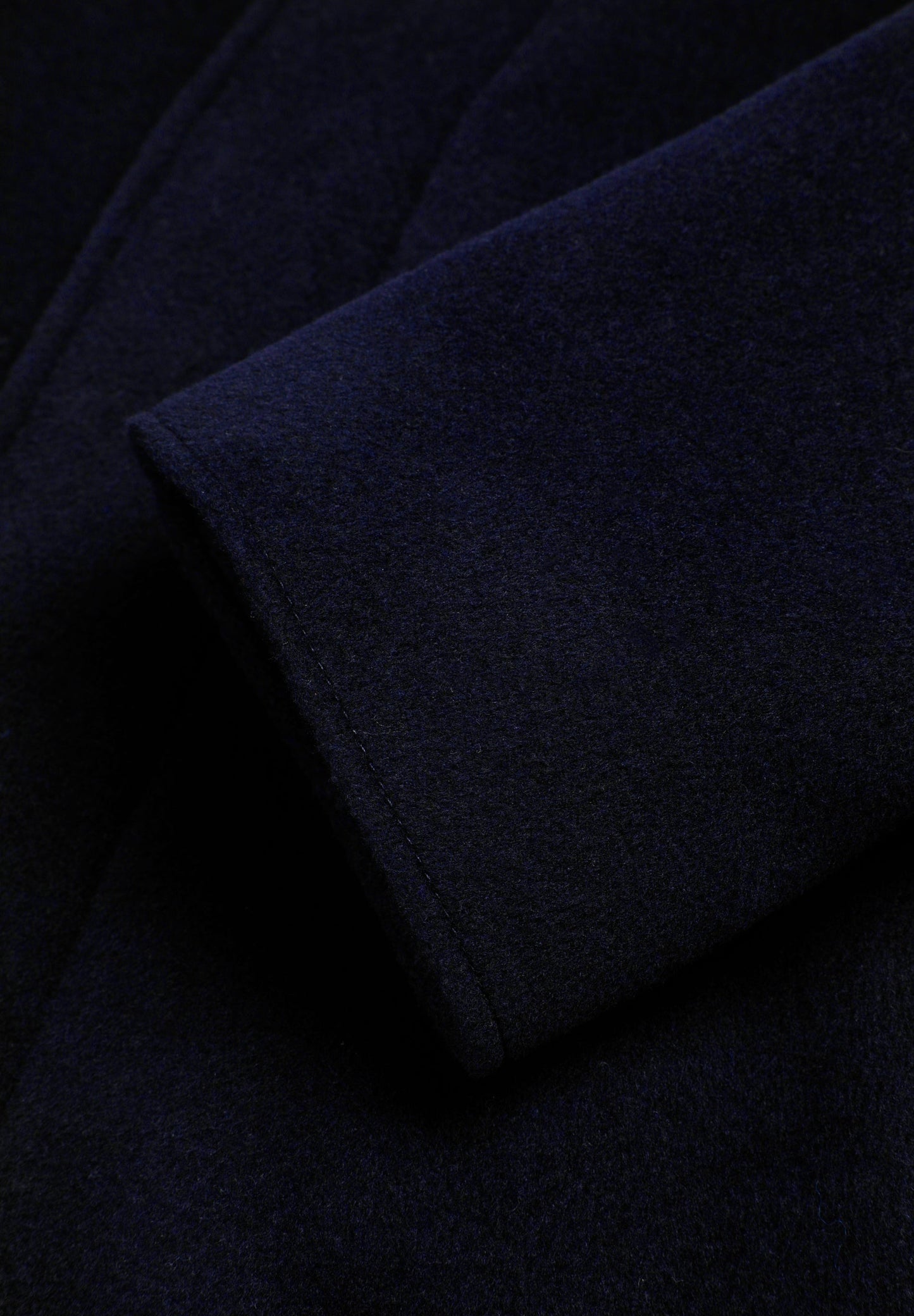 ABRIGO LARGO MEZCLA LANA